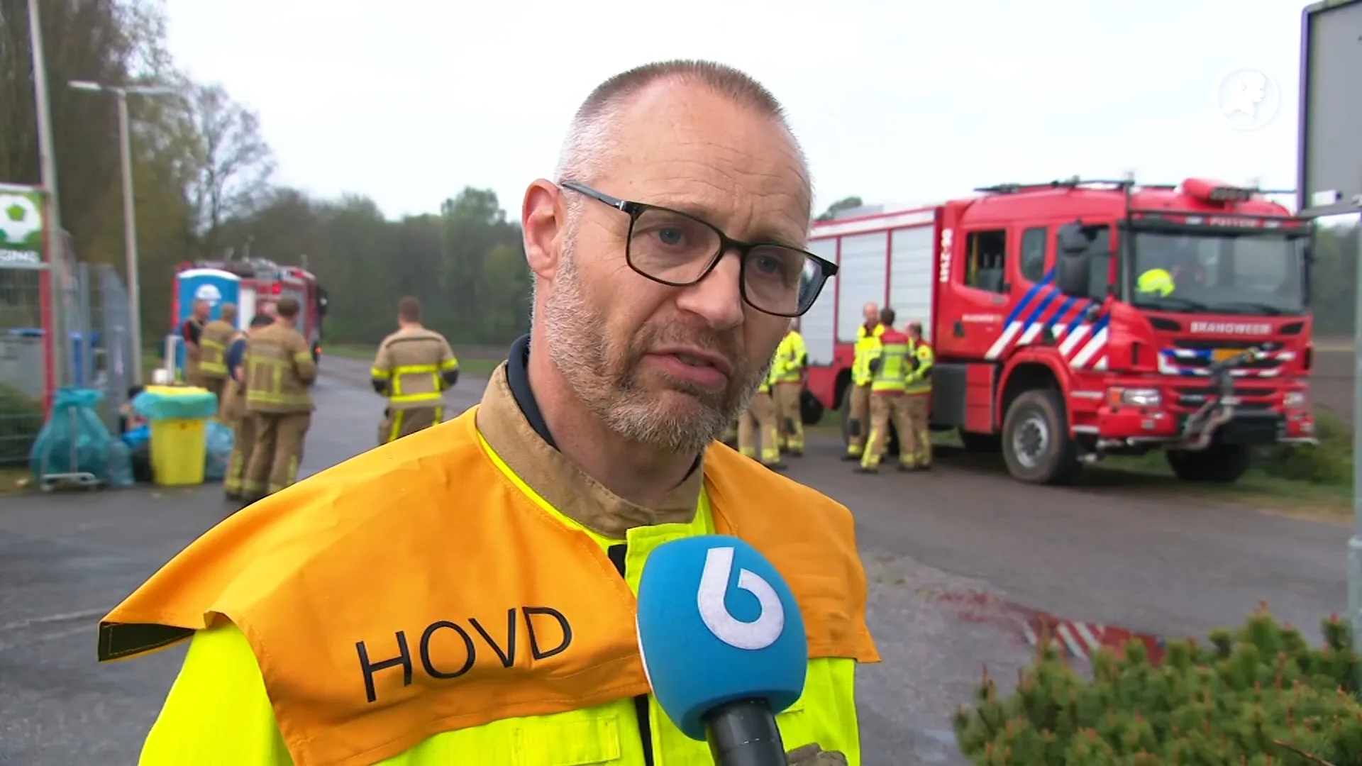 Enorme natuurbrand bij Drunen