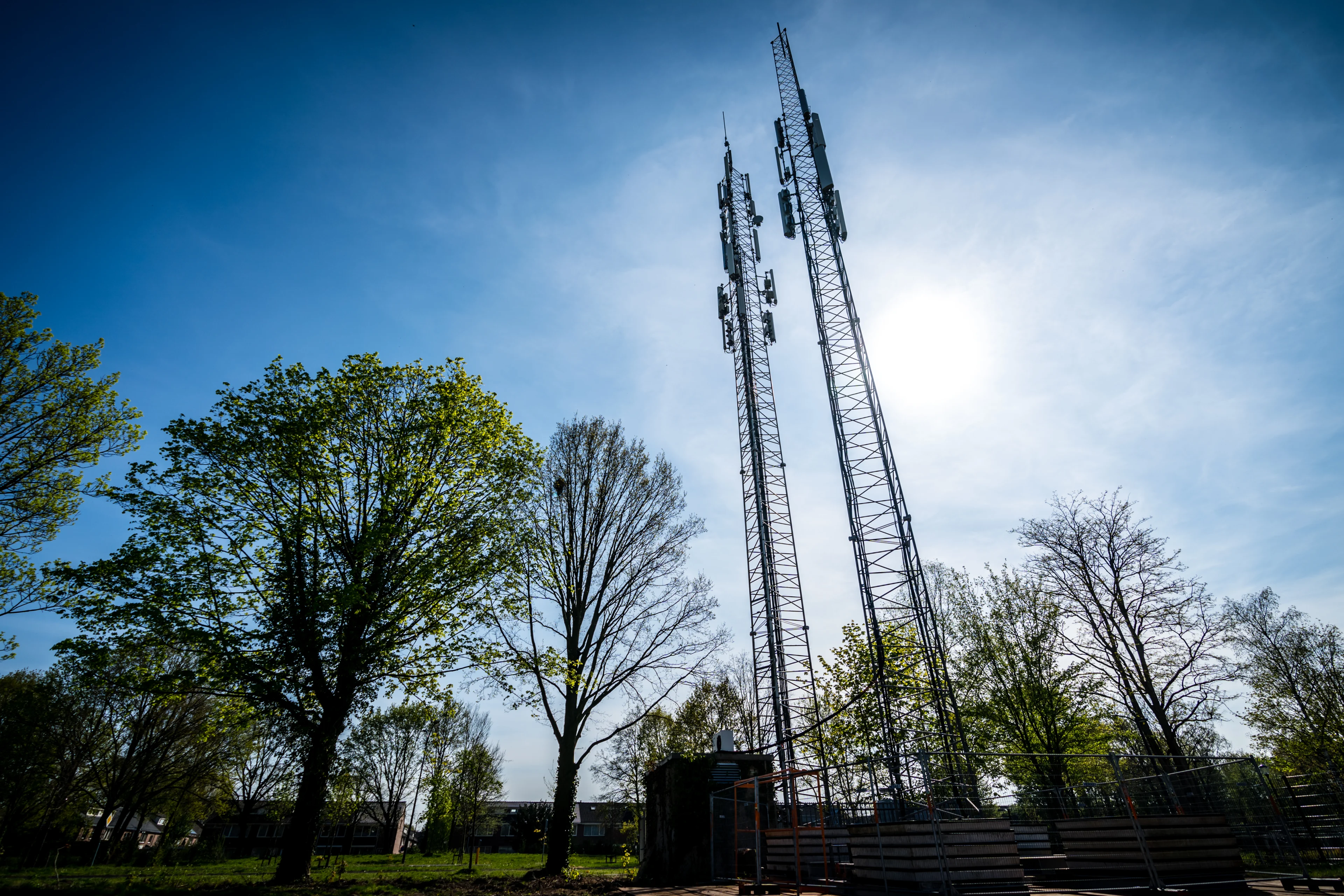 Verdachte van brandstichting zendmast Dronten aangehouden