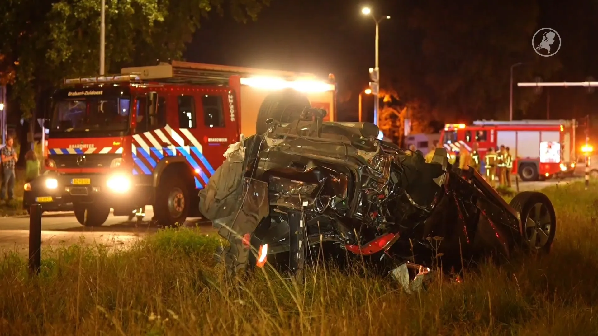 Drankrijder opgepakt na ongeval en vluchtpoging in Eindhoven
