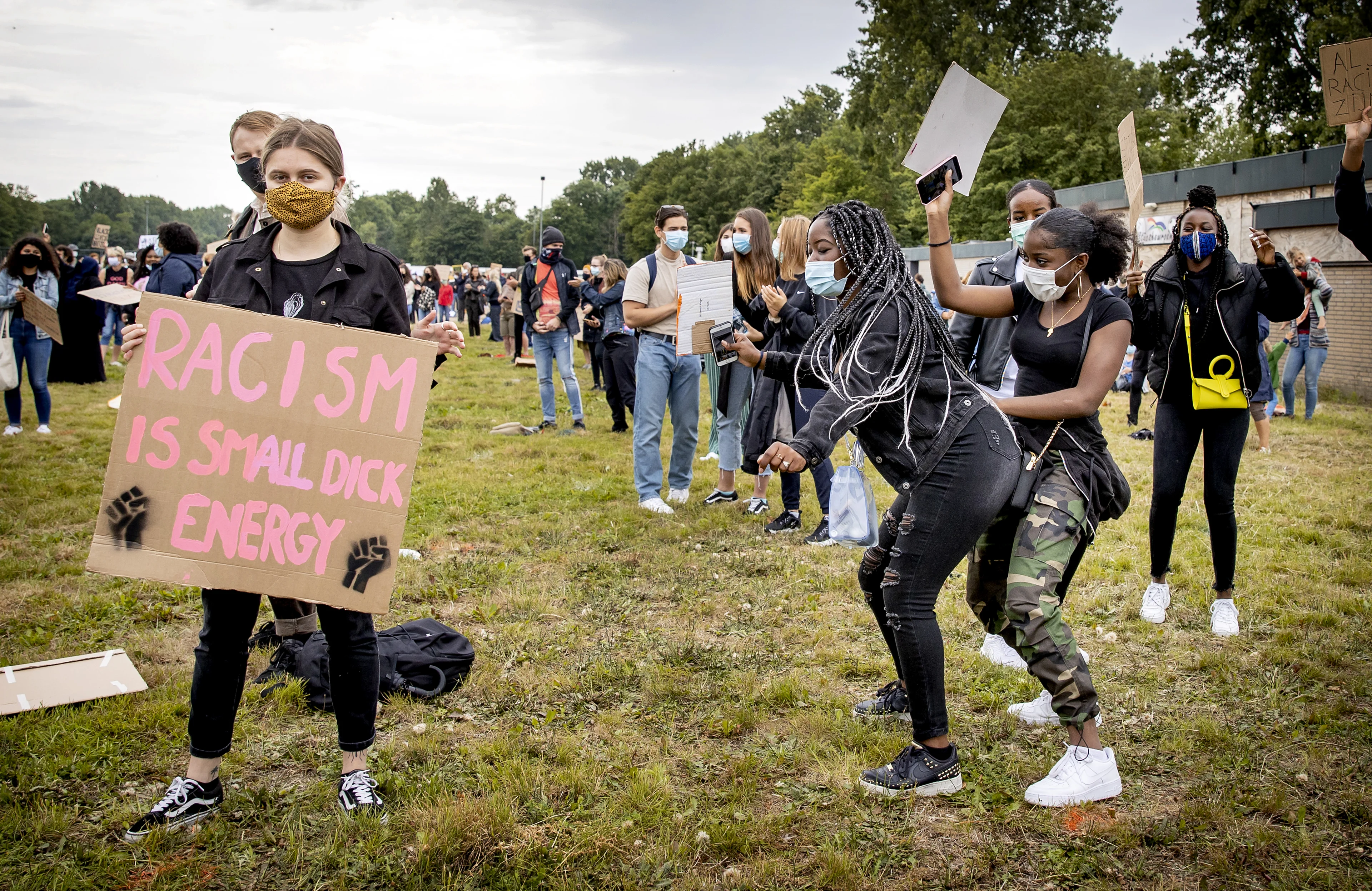 Demonstraties blijven doorgaan als het aan Jerry Afriyie ligt: 'Politiek moet stappen nemen'