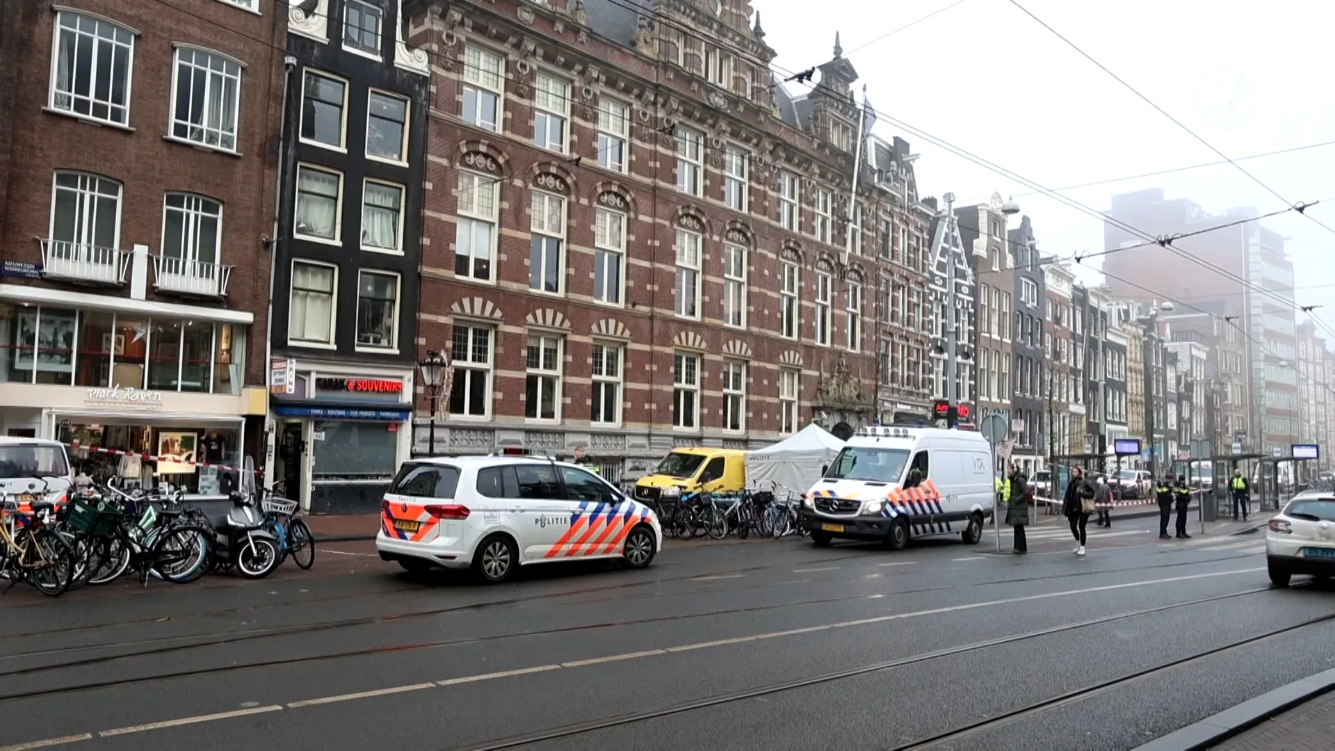 Vrouw (42) overleden door aanrijding in centrum Amsterdam