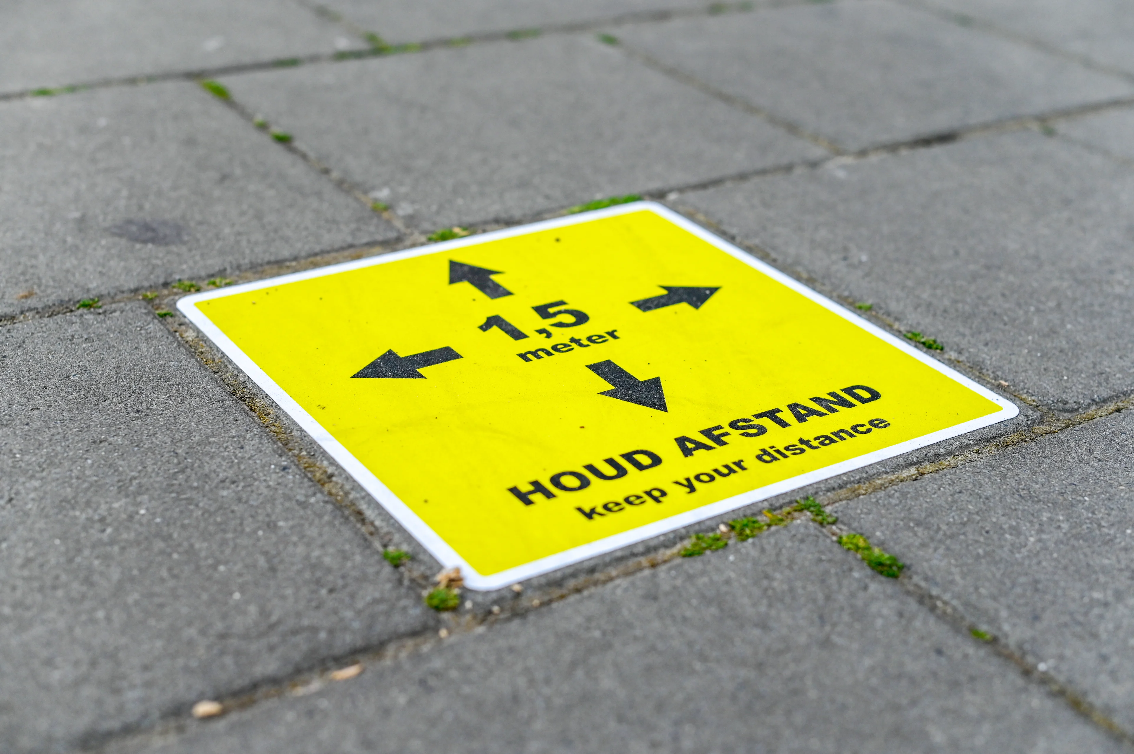 Advies wordt verplichting: iedereen moet weer 1,5 meter afstand houden