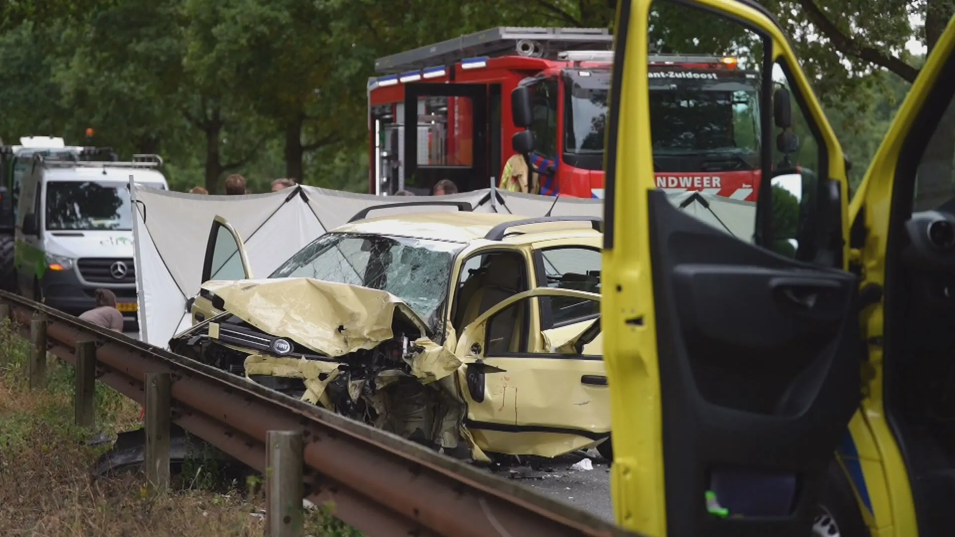 Vrouw (73) overleden bij verkeersongeval op N615 in Lieshout