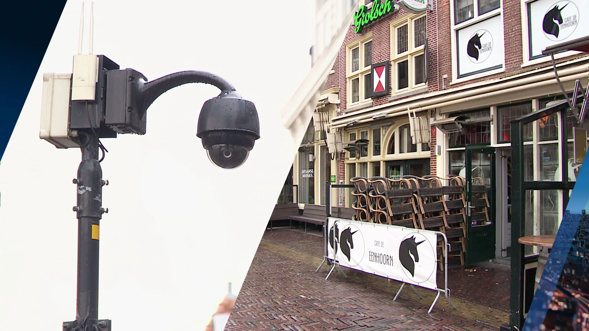 Alkmaar controleert ondernemers via camera's op naleving coronamaatregelen: 'Ik ben er zó boos over'