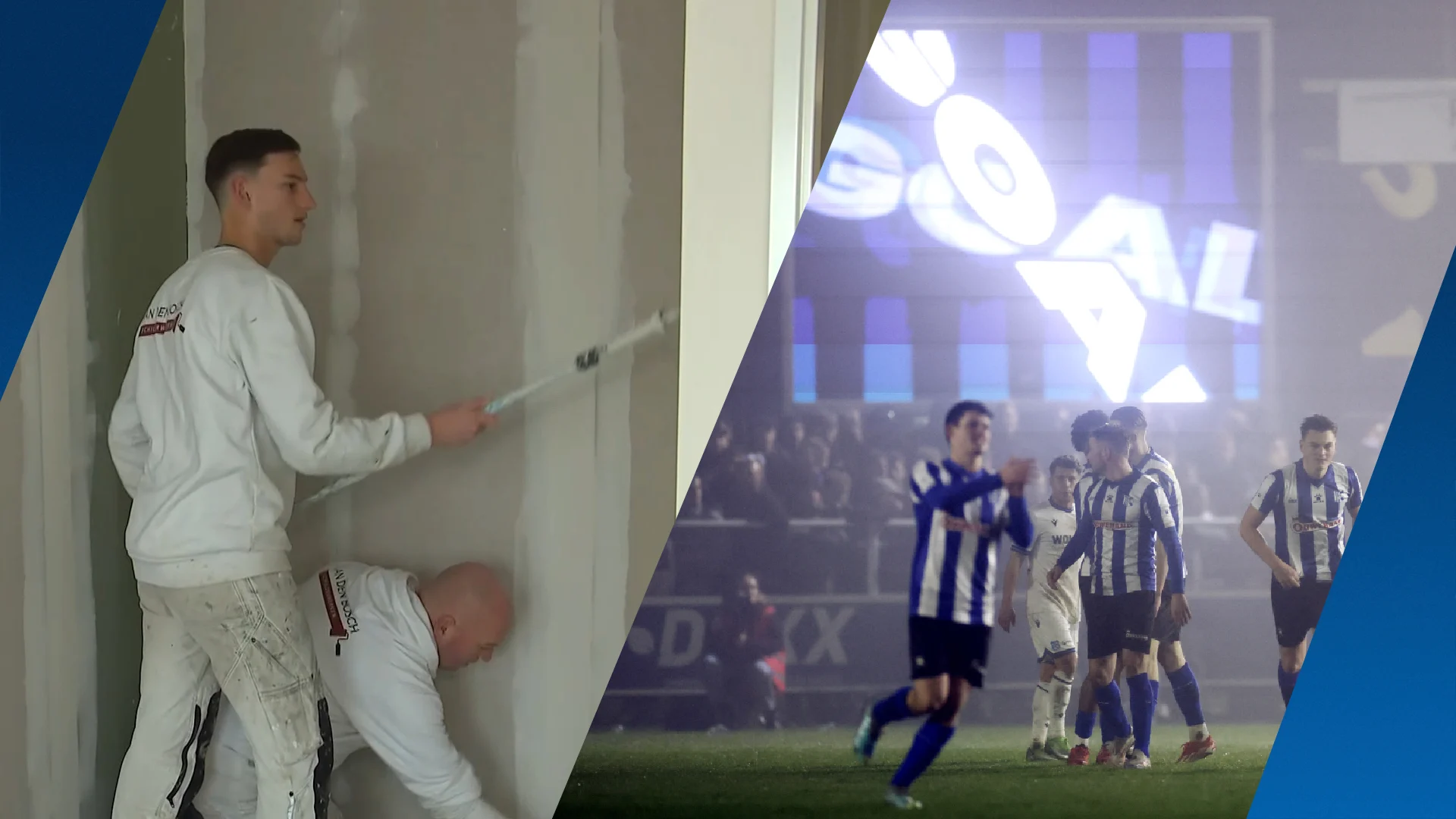 Levi kopt Quick Boys naar kwartfinale, staat 's ochtends gewoon weer te schilderen