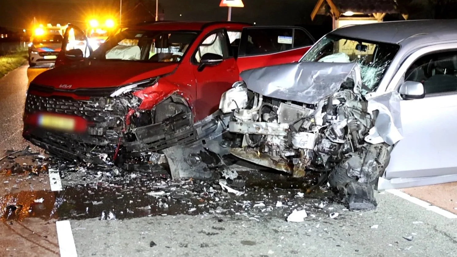 Drie gewonden bij zwaar ongeluk in Beinsdorp, automobilist onder invloed