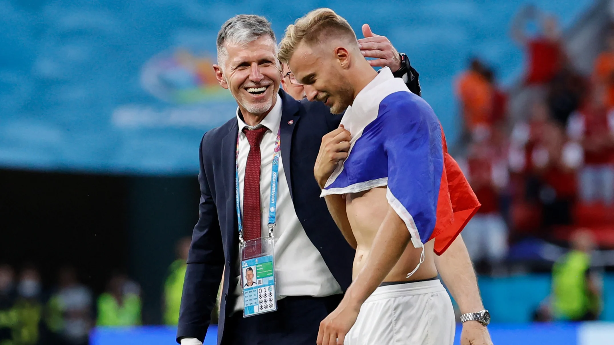 Bondscoach Tsjechië vol lof over klappende Oranjefans: 'Heel sportief'