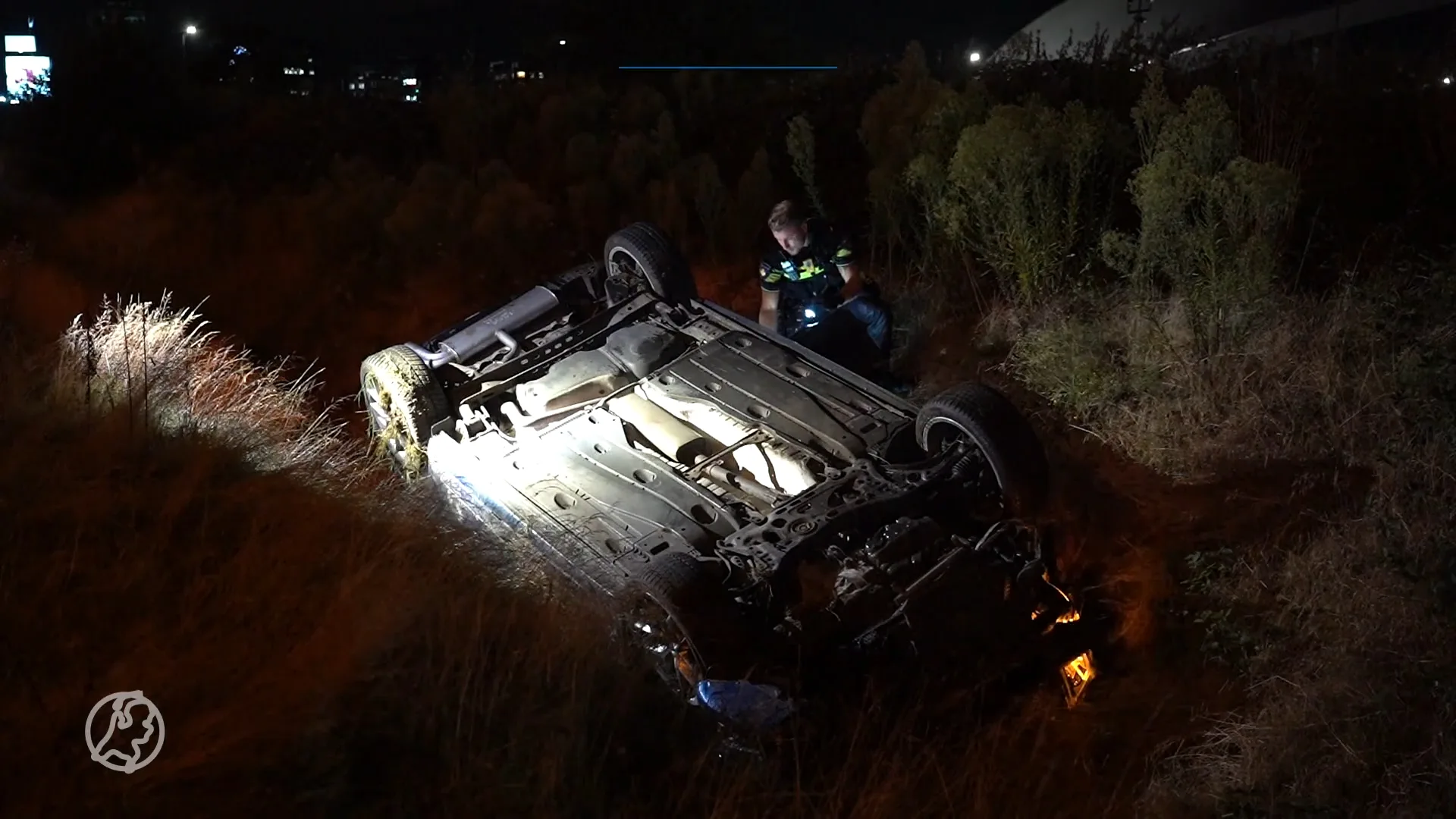 Vier gewonden bij zwaar ongeluk op de A58 bij Tilburg