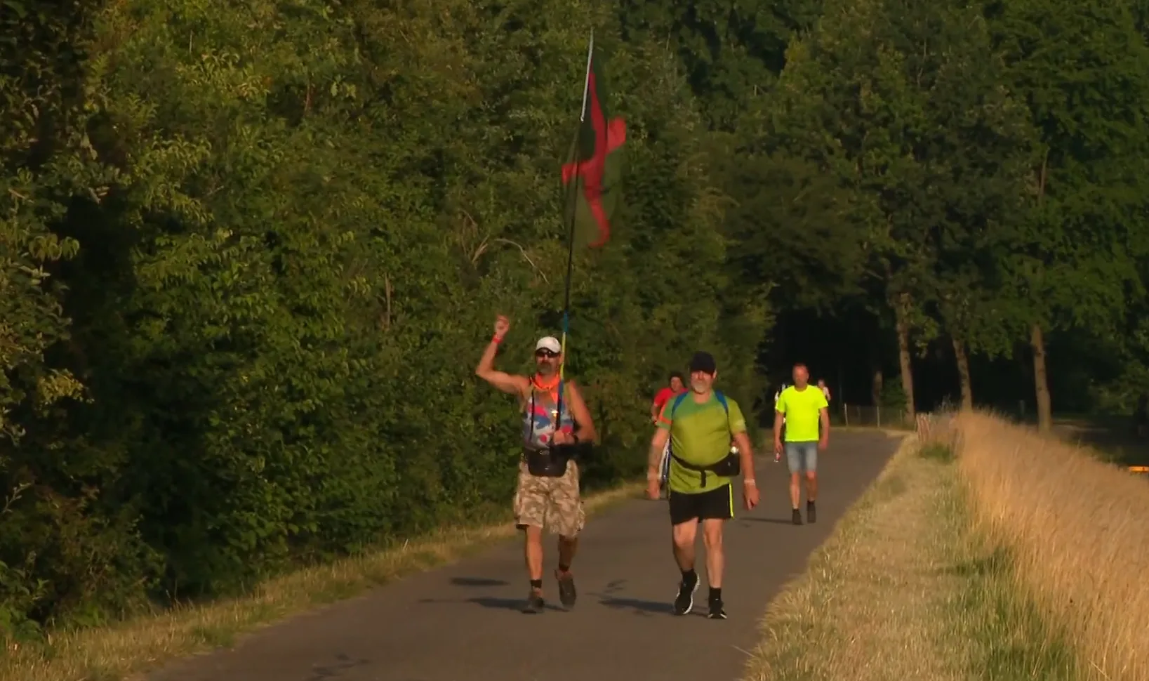 Eerste 'illegale' lopers van eerste Vierdaagsedag zijn vroeg binnen