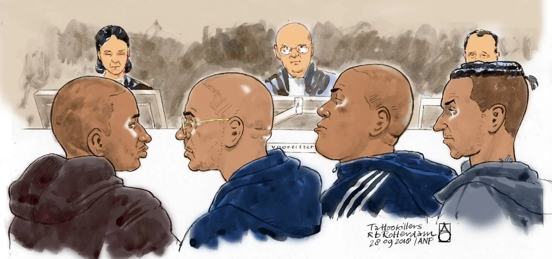 Justitie gaat in hoger beroep tegen vrijspraak 'tattookillers'