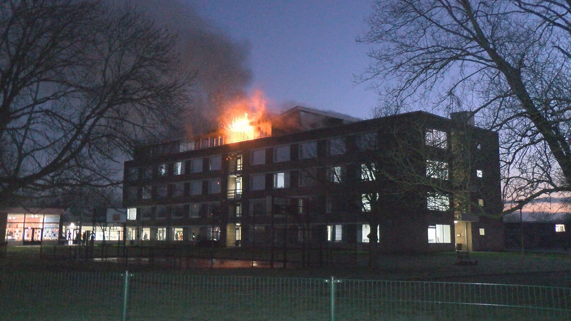 Deel bewoners azc Middelburg voorlopig niet terug na brand