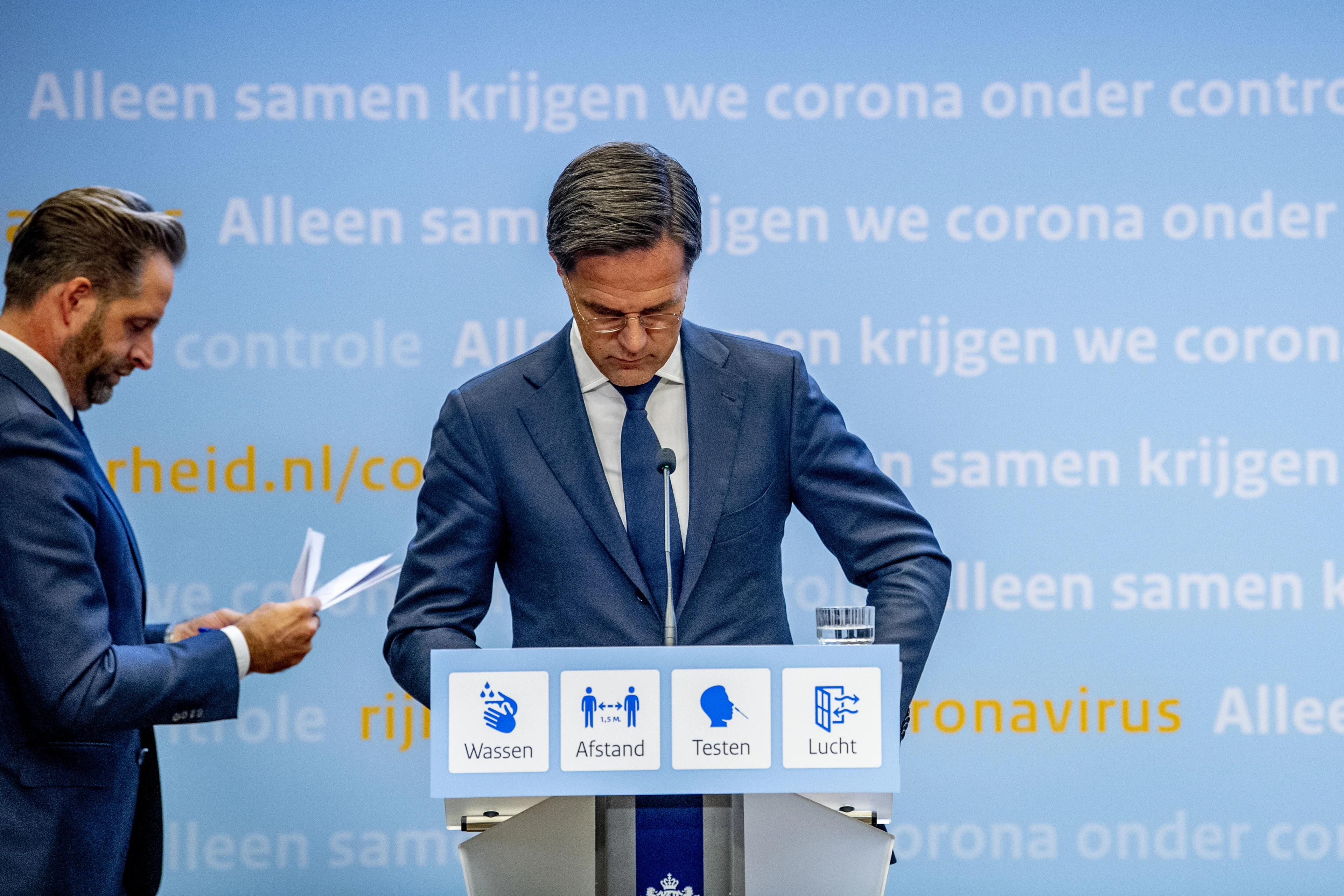 Rutte: 'Hoopte door vaccinaties van ellende af te zijn, maar dat is niet het geval'