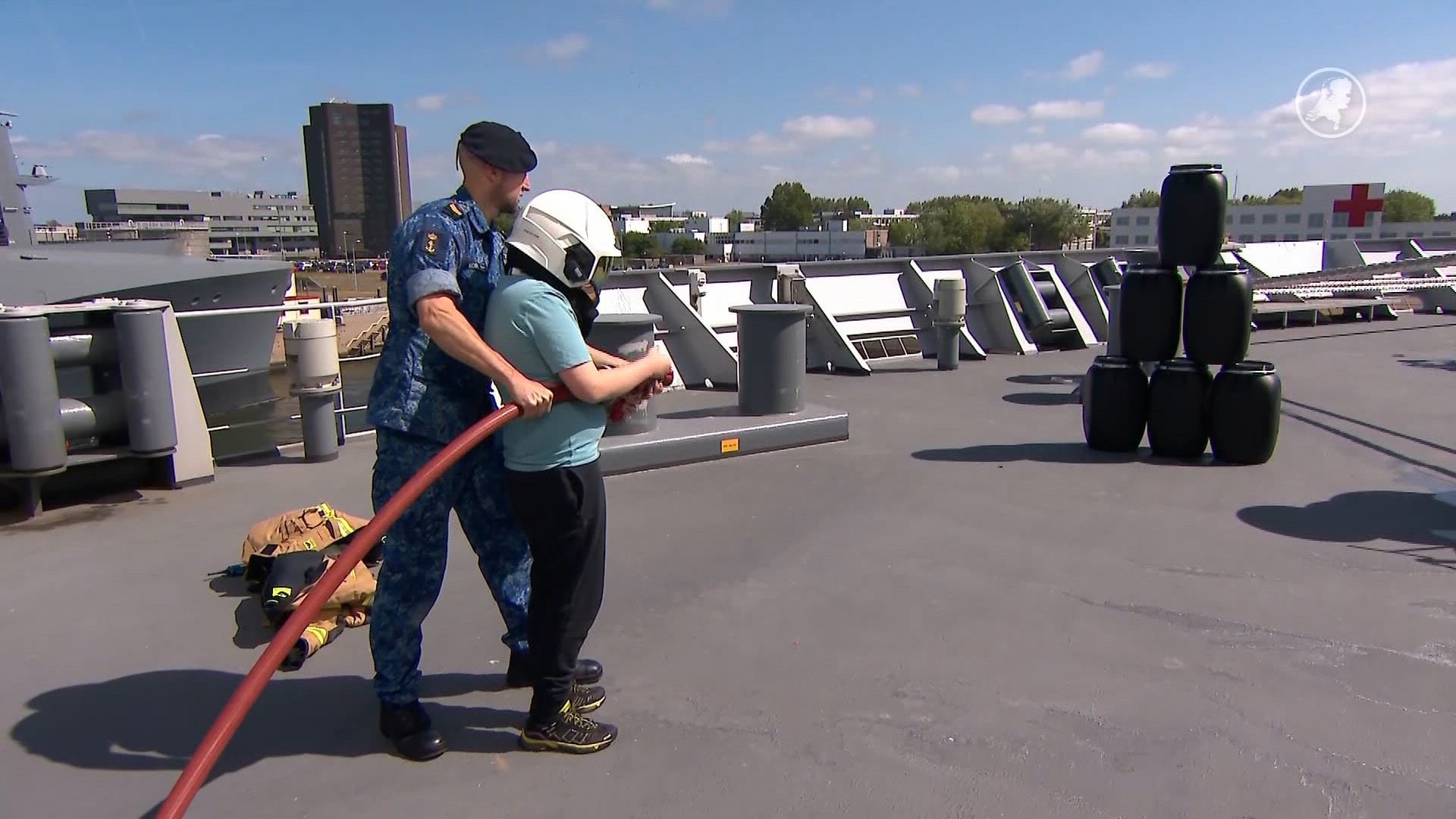 Marine haalt duizenden euro's op voor onbekend kinder­syn­droom