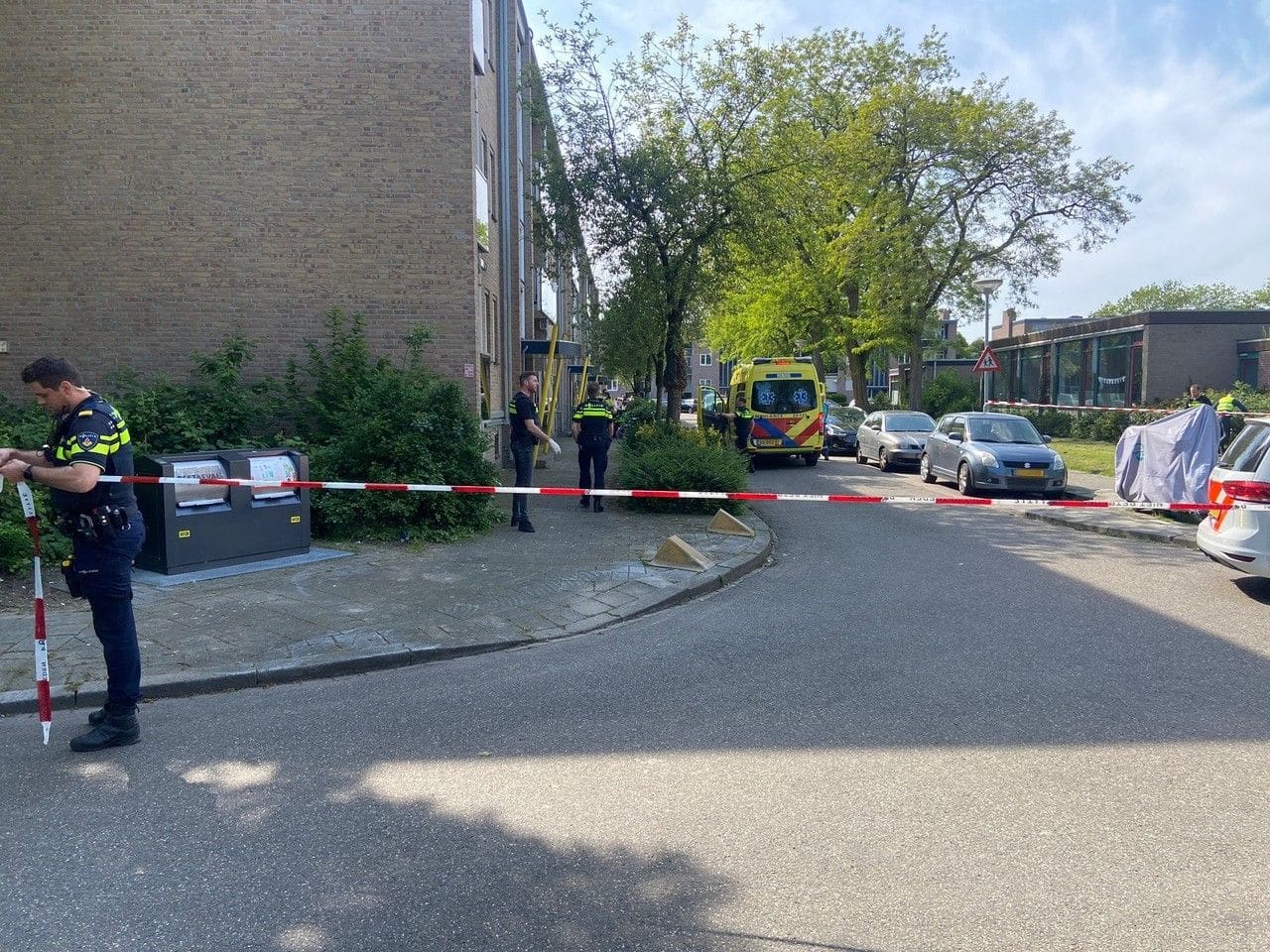 Verdachte tijdens aanhouding in been geschoten door politie