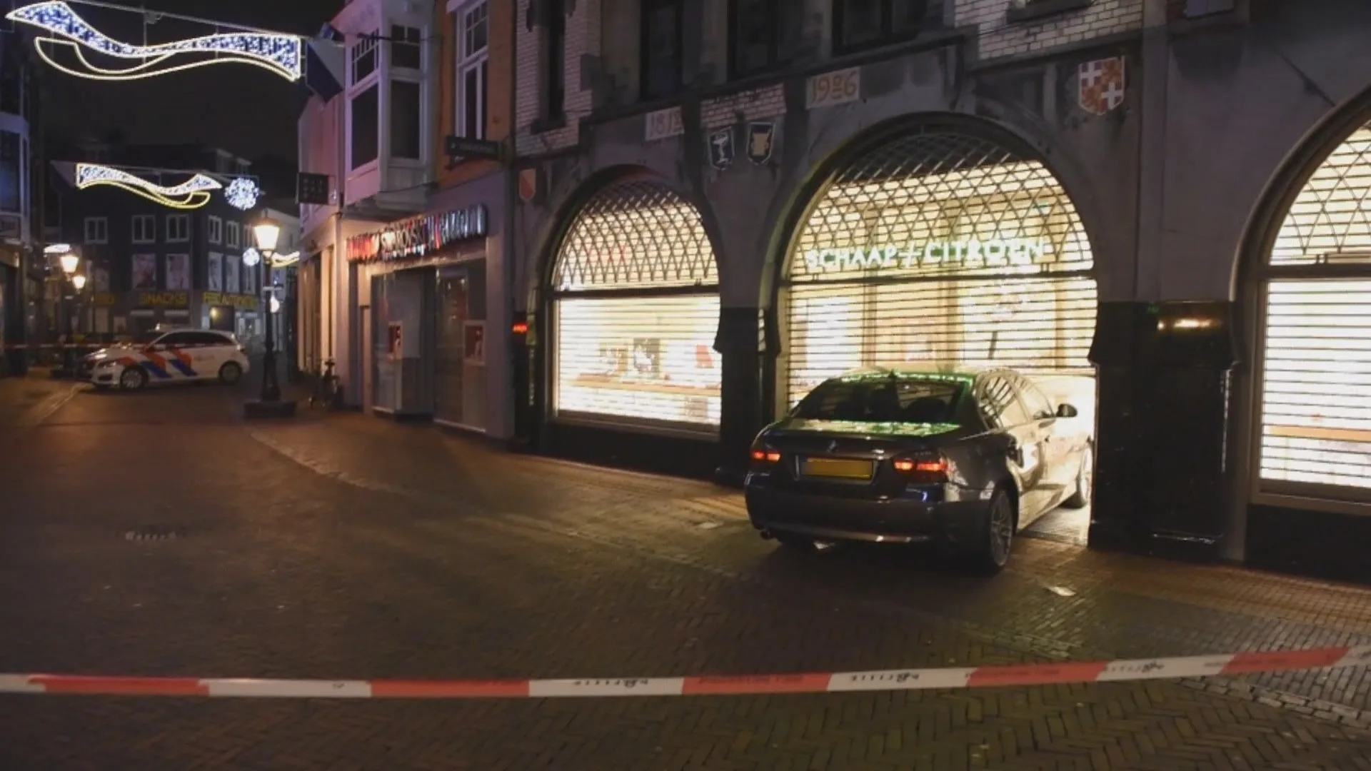 Ramkraak met dure BMW op juwelier in centrum Utrecht