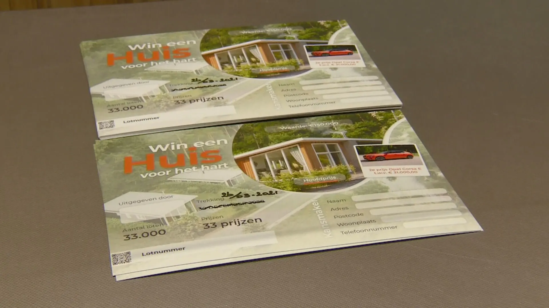 Oosterwolde organiseert dorpsloterij en verloot vakantiehuis, loten vliegen over de toonbank