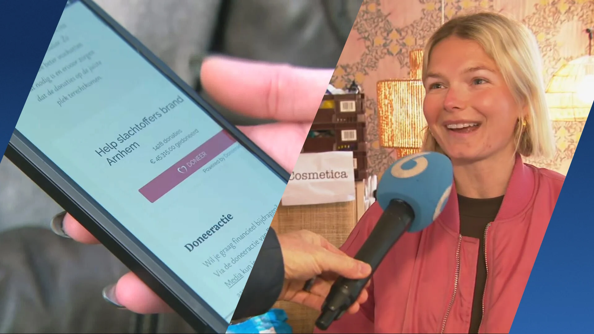 Massale hulp na brand Arnhem: 'Toekijken is één, iets doen is twee'