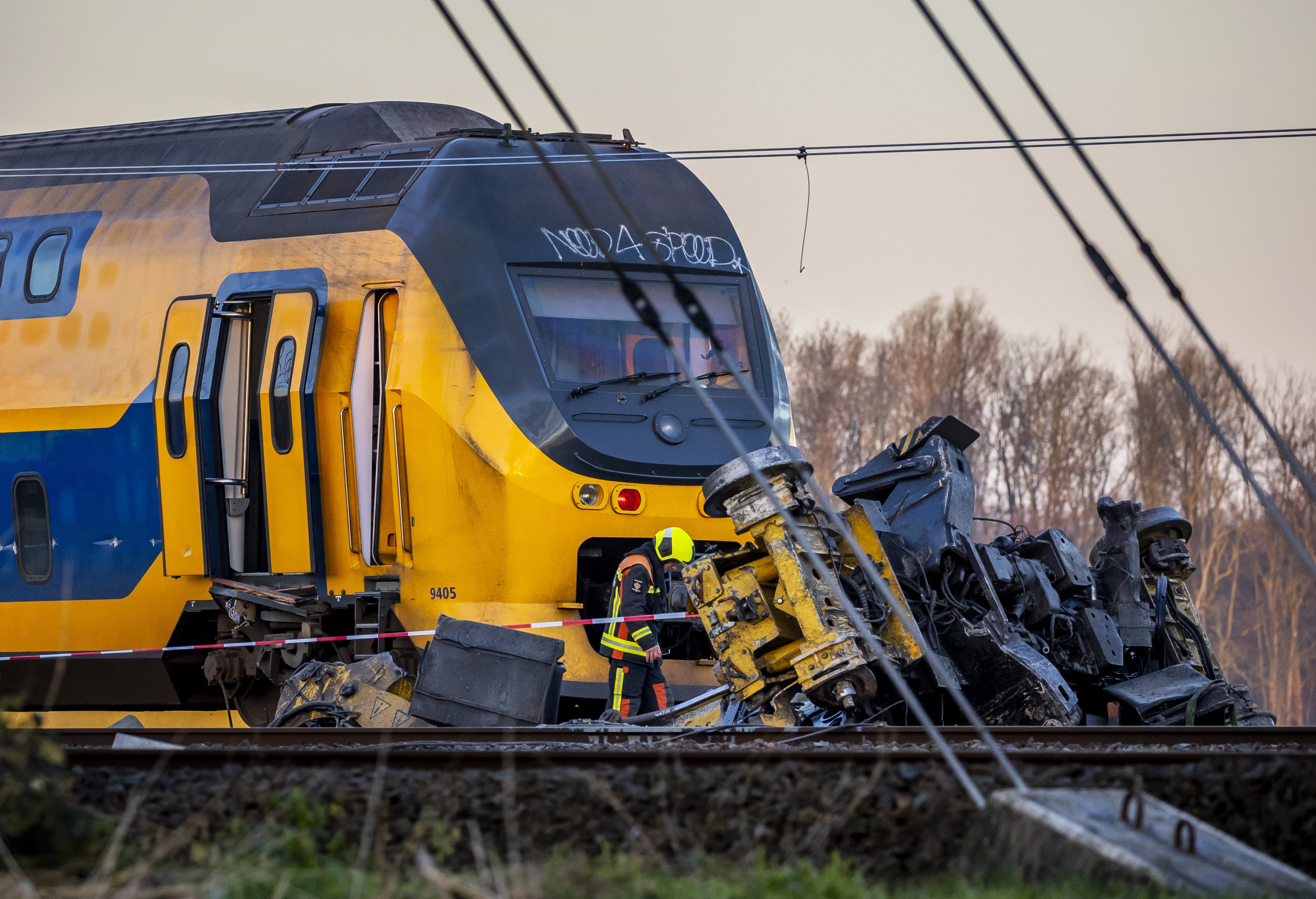 Dodelijk slachtoffer treinbotsing Voorschoten bestuurde bouwkraan van bouwbedrijf BAM