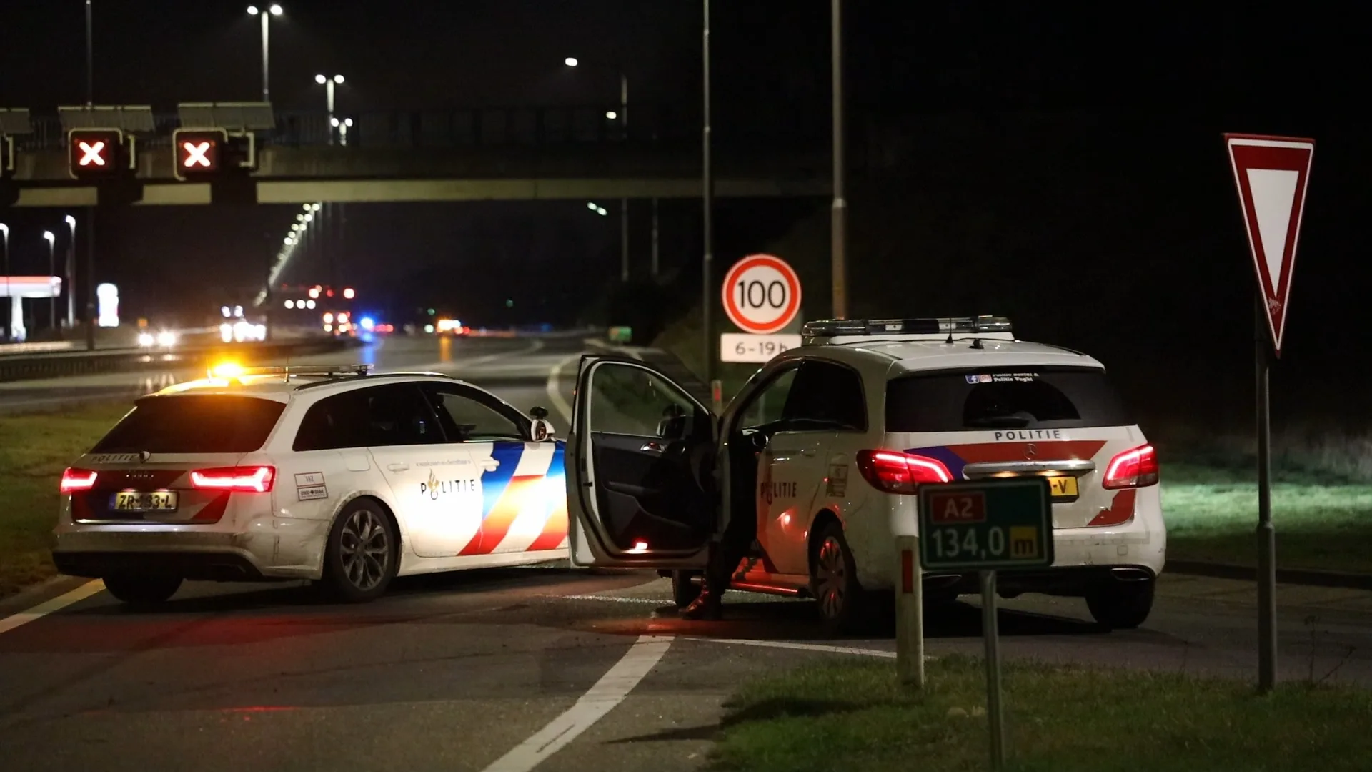 Dodelijk ongeluk op A2, Slachtoffer liep op snelweg