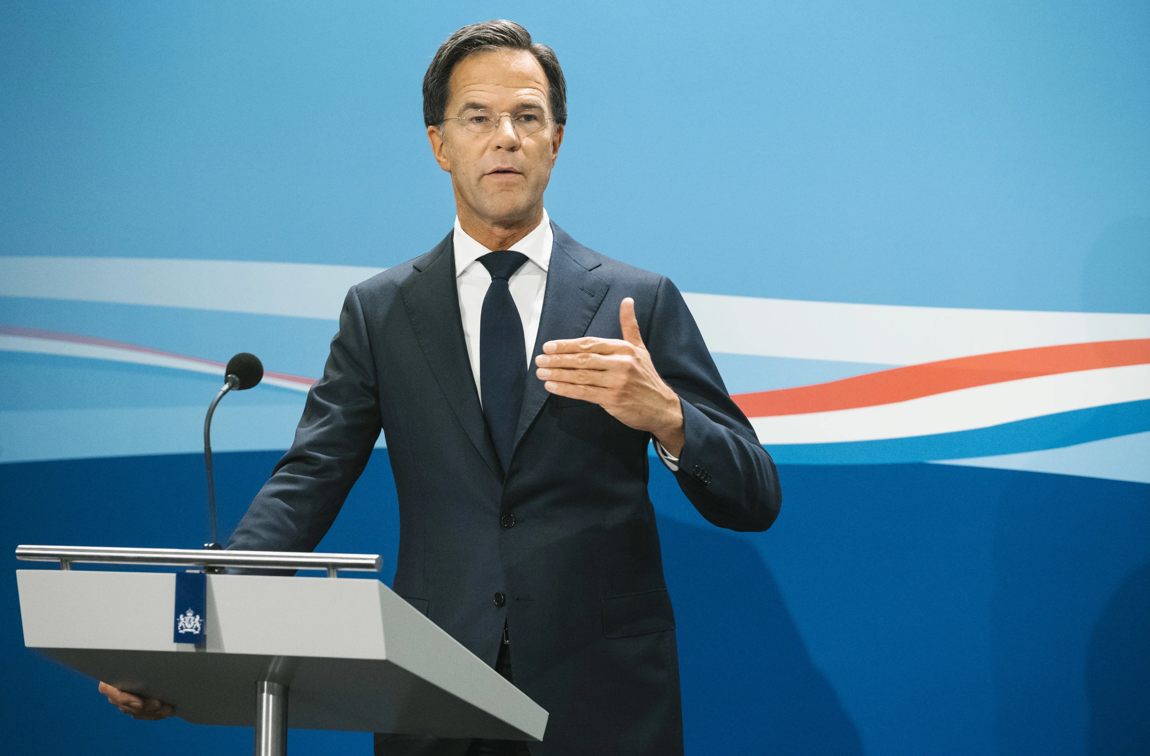 Rutte geeft wekelijkse persconferentie na ministerraad