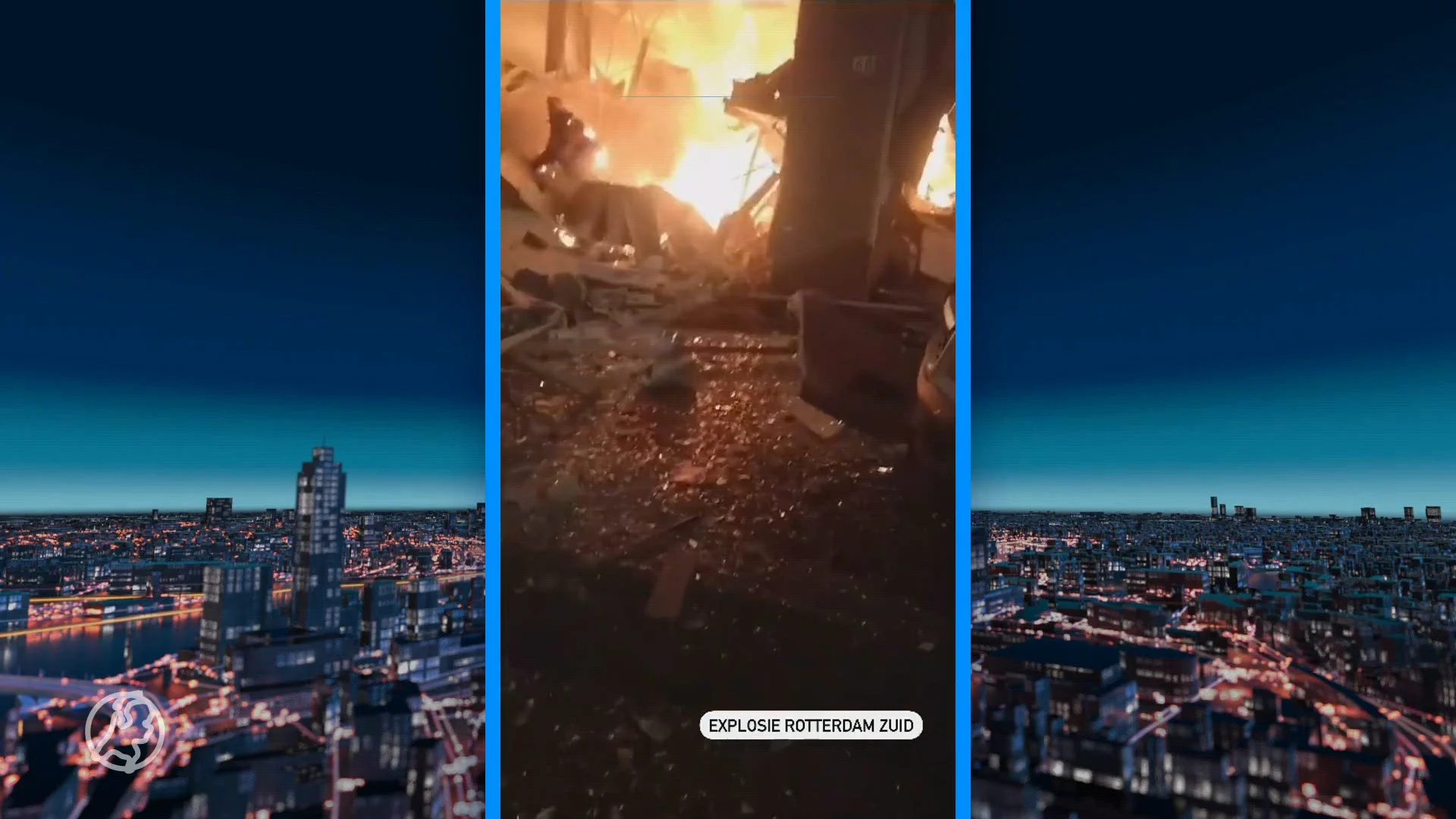 Ignacio kan het nog navertellen: vluchtte uit vlammenzee bij explosie Rotterdam