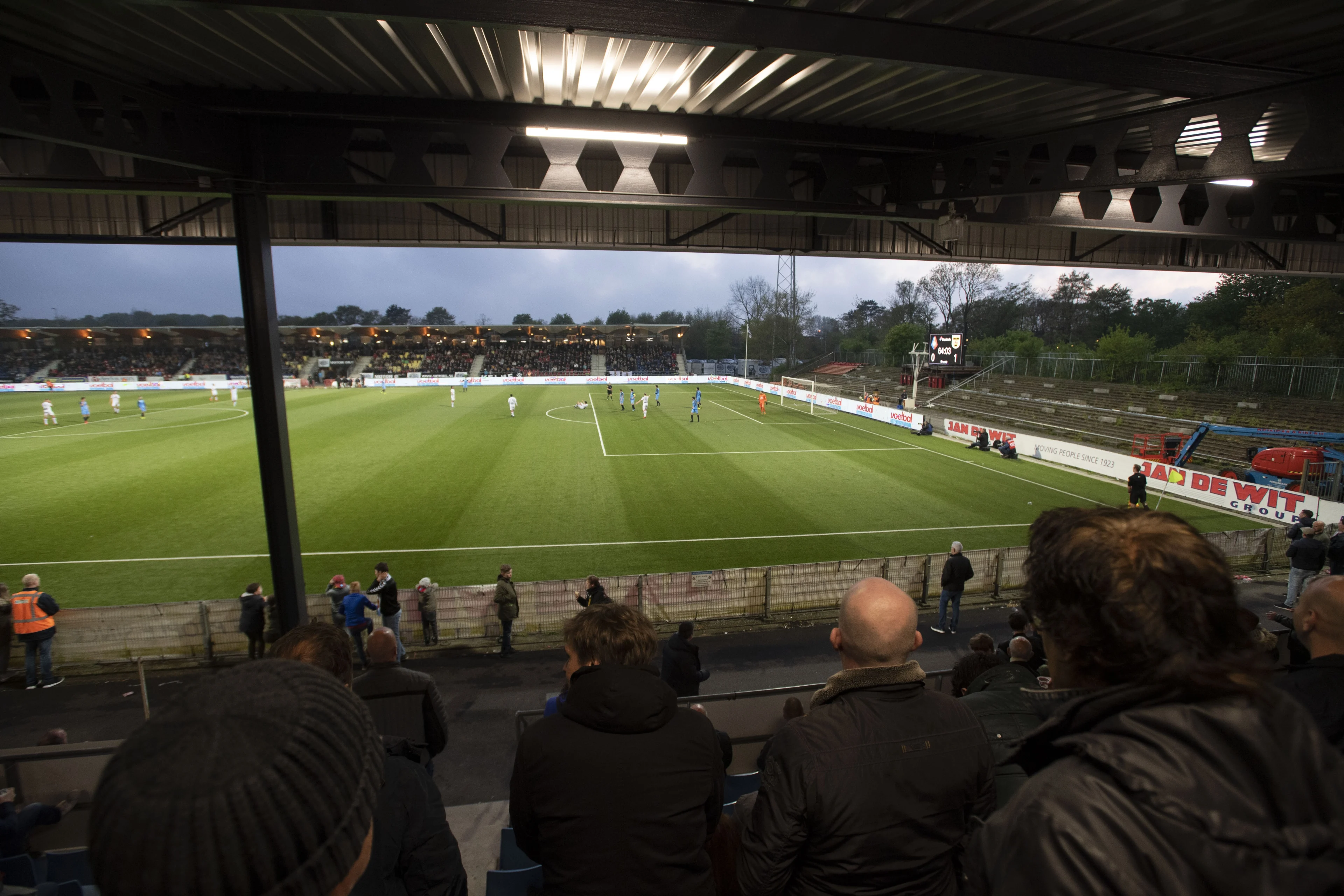 Noodverordening bij Telstar - Cambuur vanwege risico op vechtpartijen