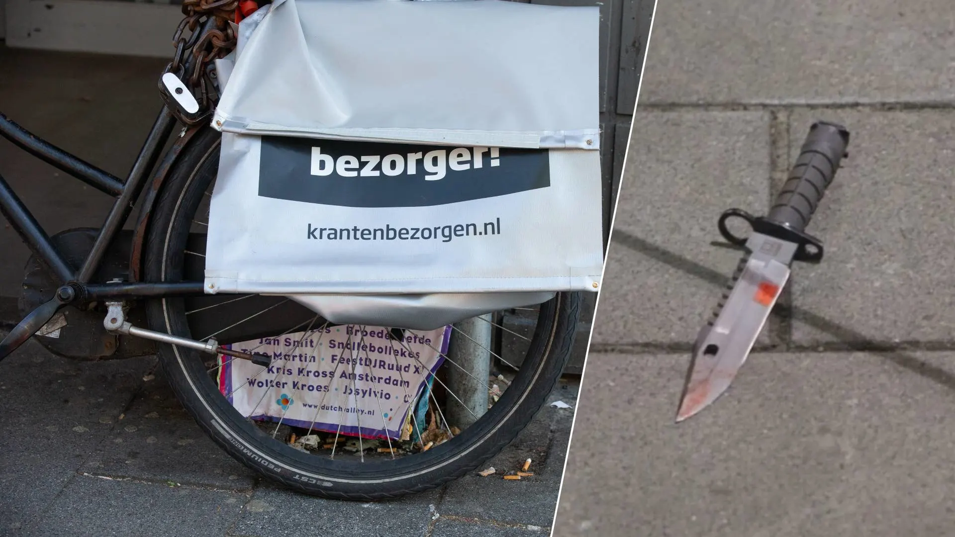 Heldhaftige krantenbezorger moet redding van vrouw met zes messteken bekopen