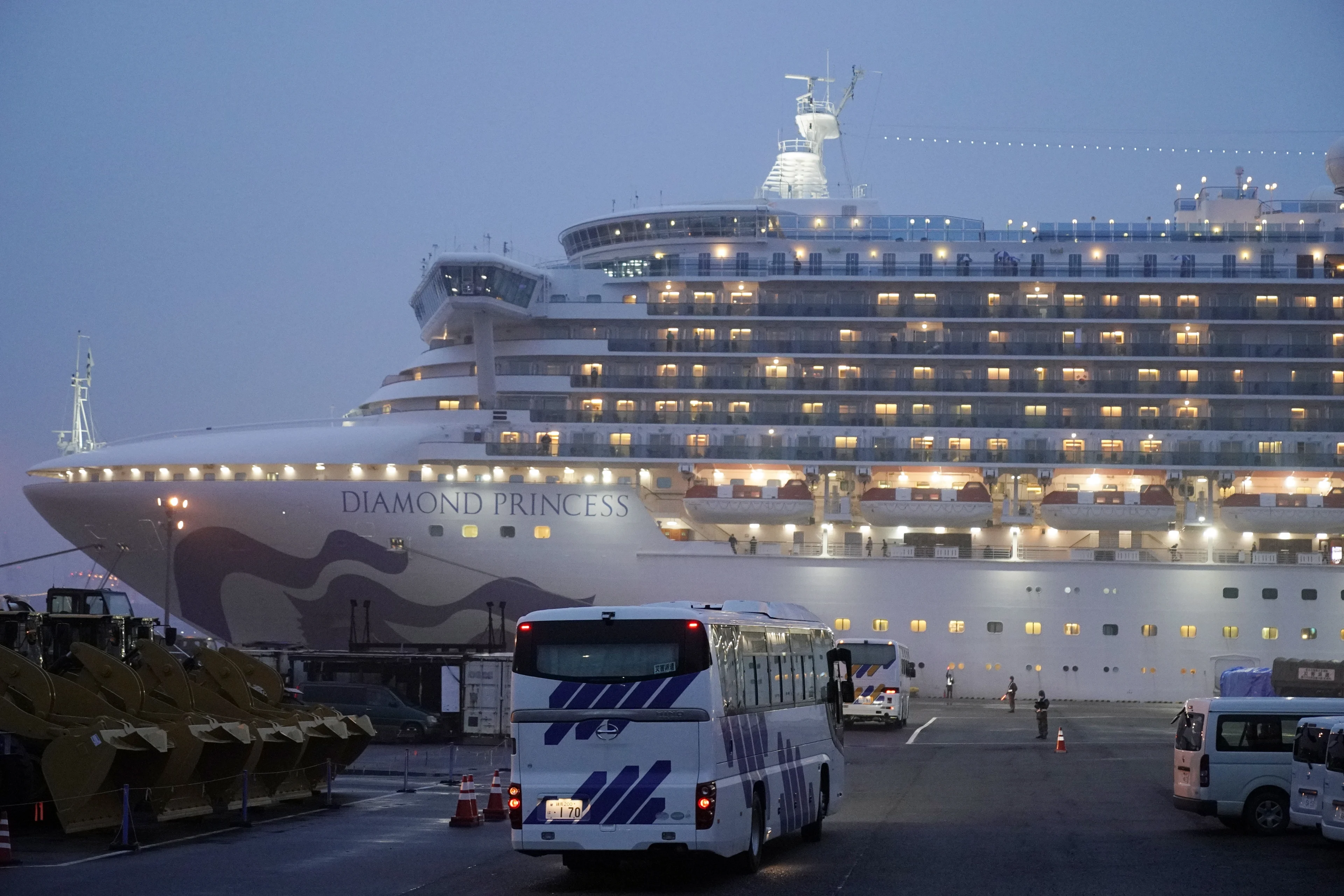 Vier Nederlanders die vastzaten op coronaschip Diamond Princess weg uit Japan