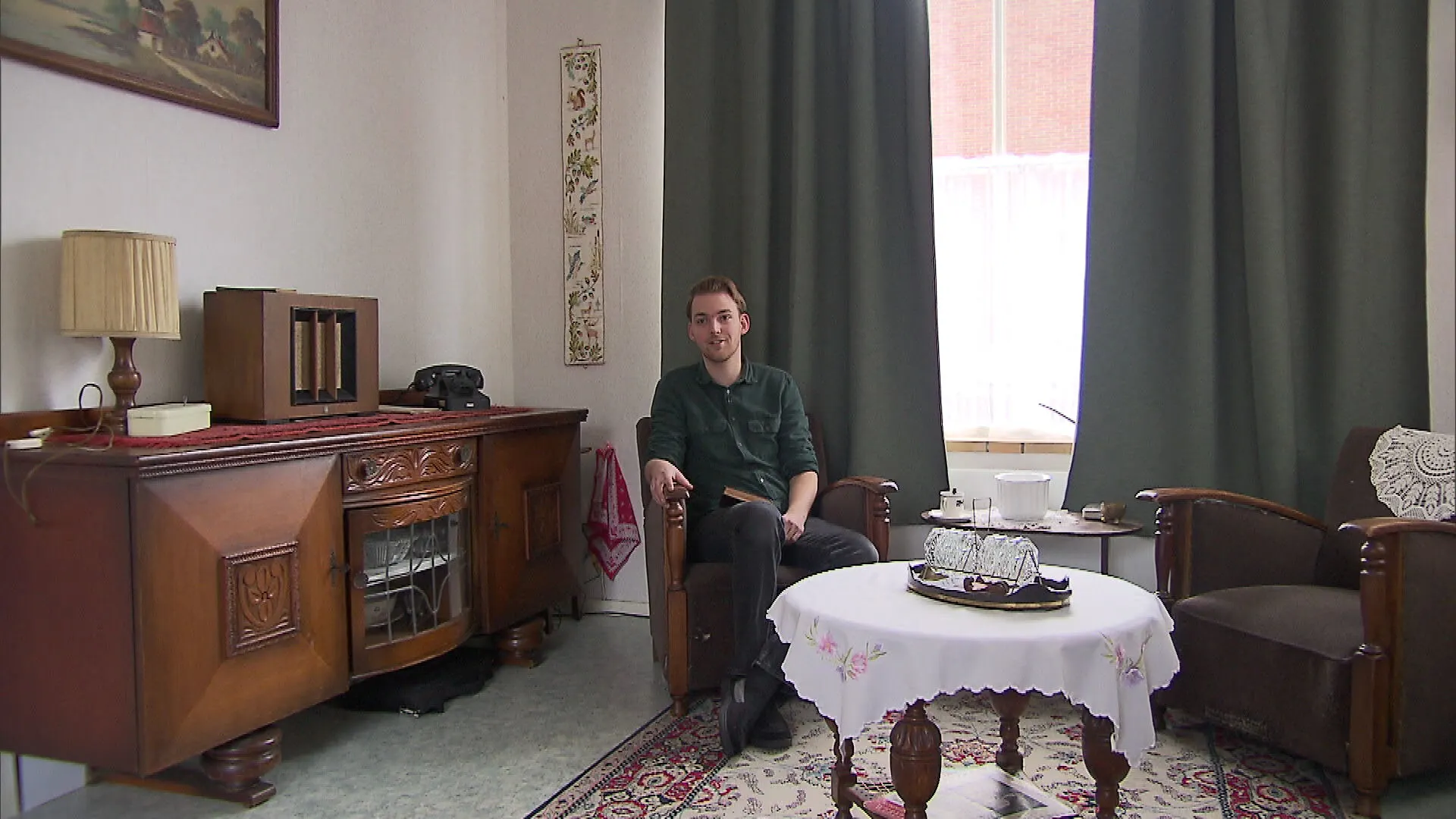 Stap je de woning van Jeffrey in Arnhem binnen, dan stap je 70 jaar terug in de tijd