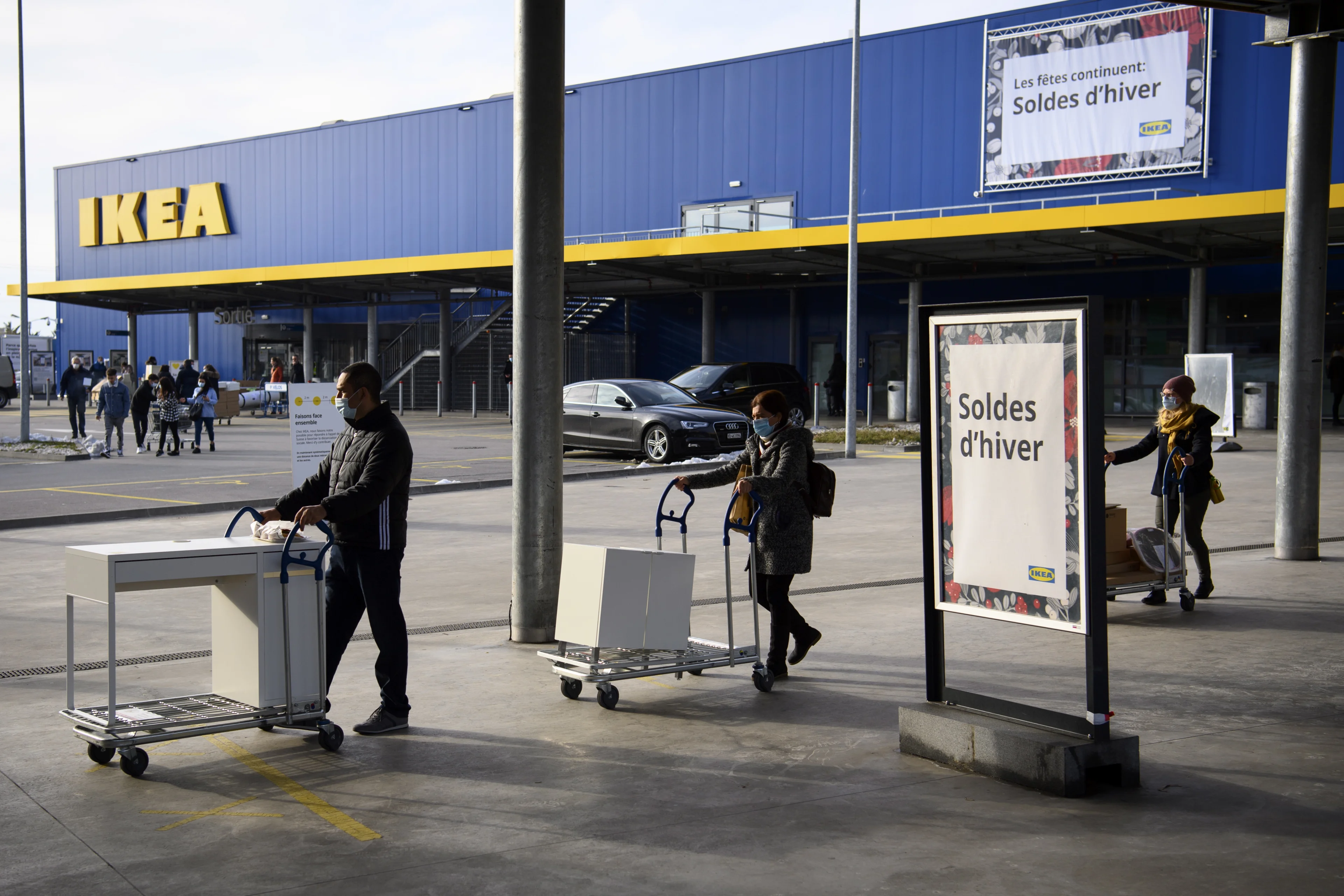 Stroom aan boekingen legt reserveringssysteem voor winkelen op afspraak IKEA plat