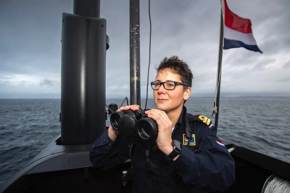 Proef met vrouwen op onderzeeboot geslaagd