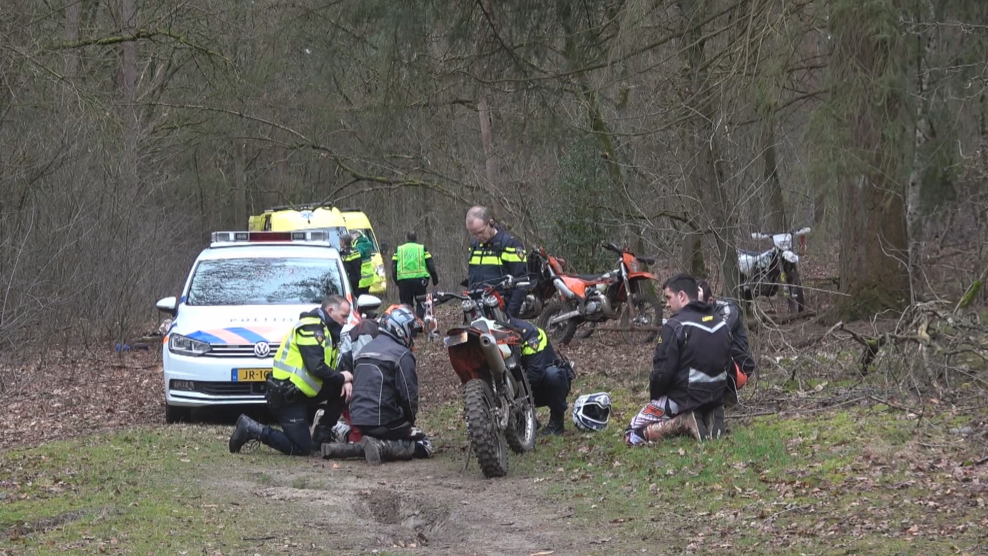 Motorcrosser overlijdt na crash in bossen bij Valkenswaard