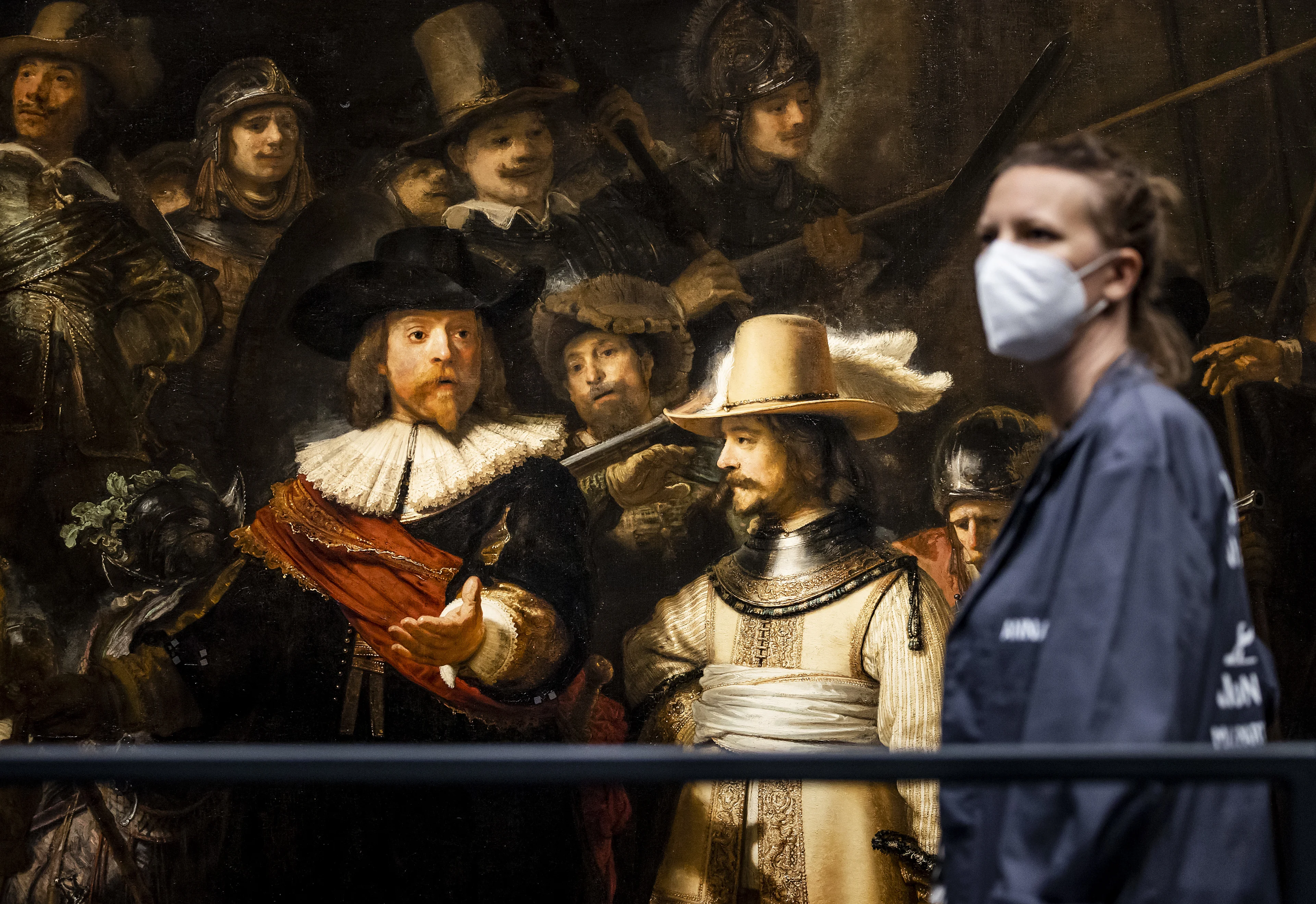 Rijksmuseum laat bezoekers inzoomen tot in de poriën van De Nachtwacht