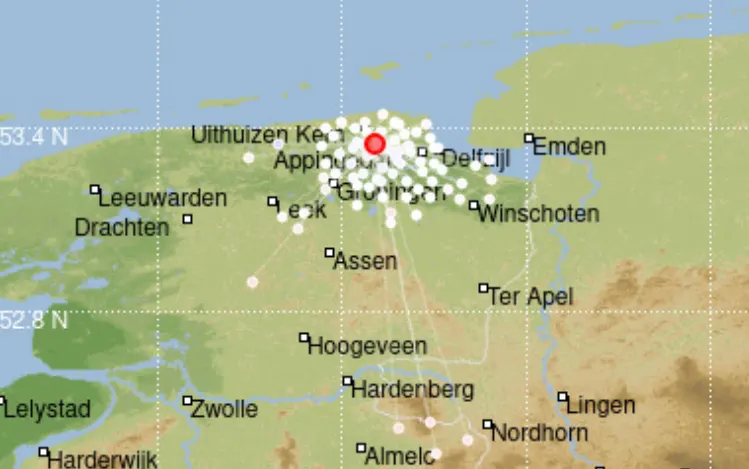 Opnieuw aardbeving in Groningen: epicentrum nu in Westeremden