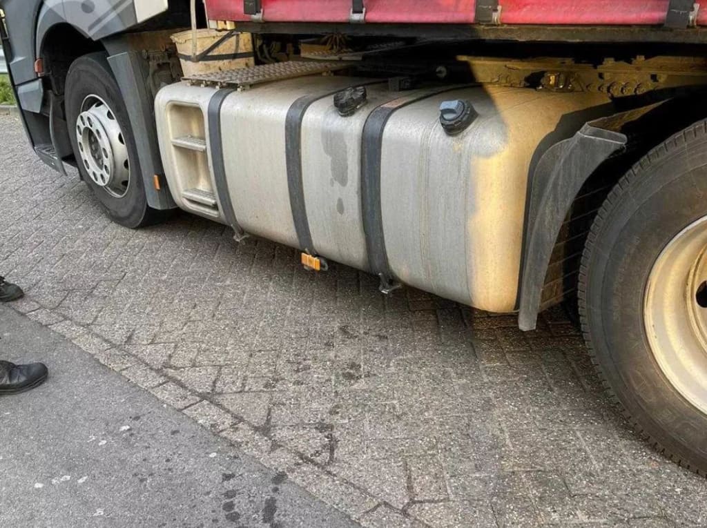 Oekraïense vrachtwagenchauffeur bestolen van 400 liter diesel in Oirschot
