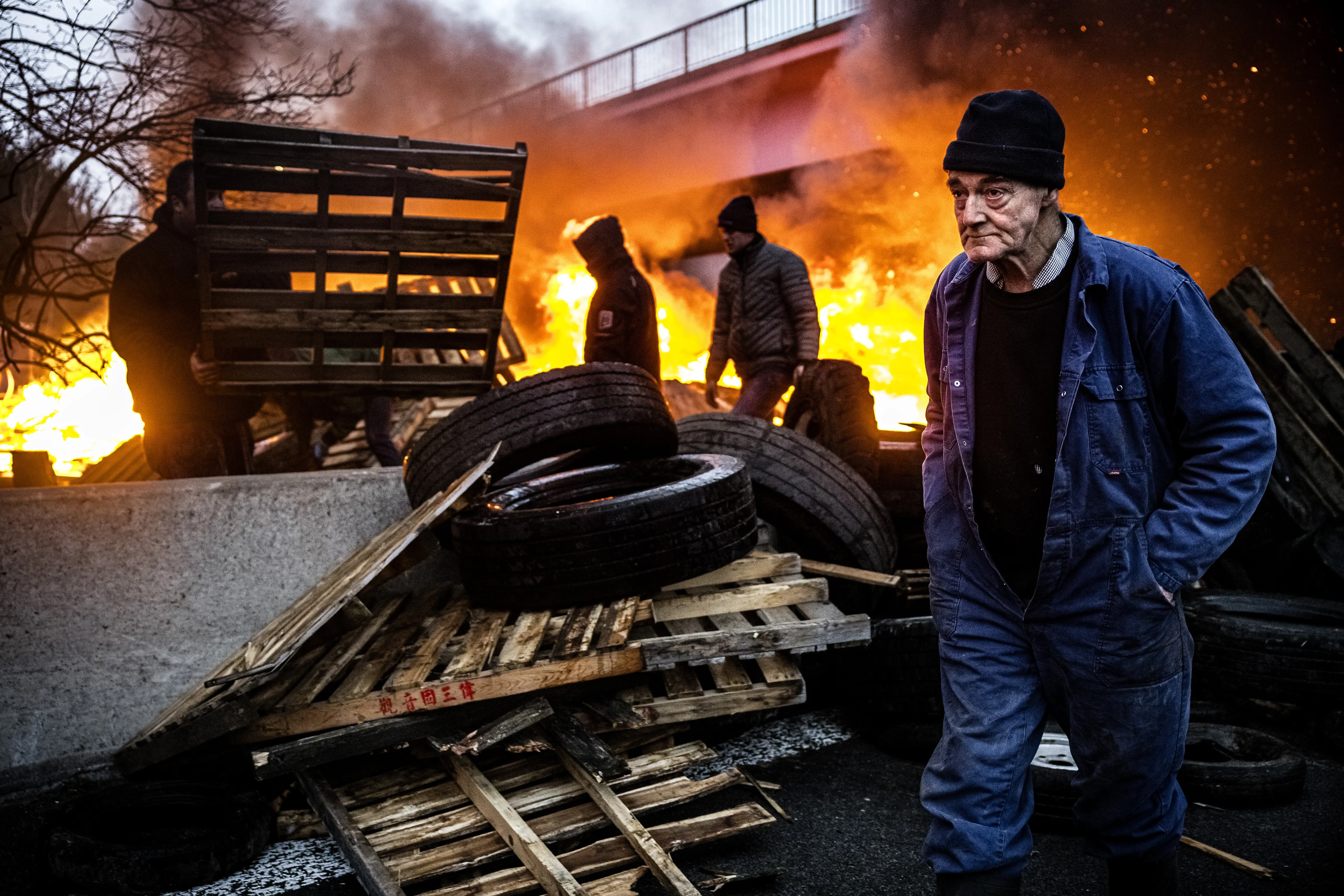 Boeren gaan door: grensovergang België nog steeds dicht door protest