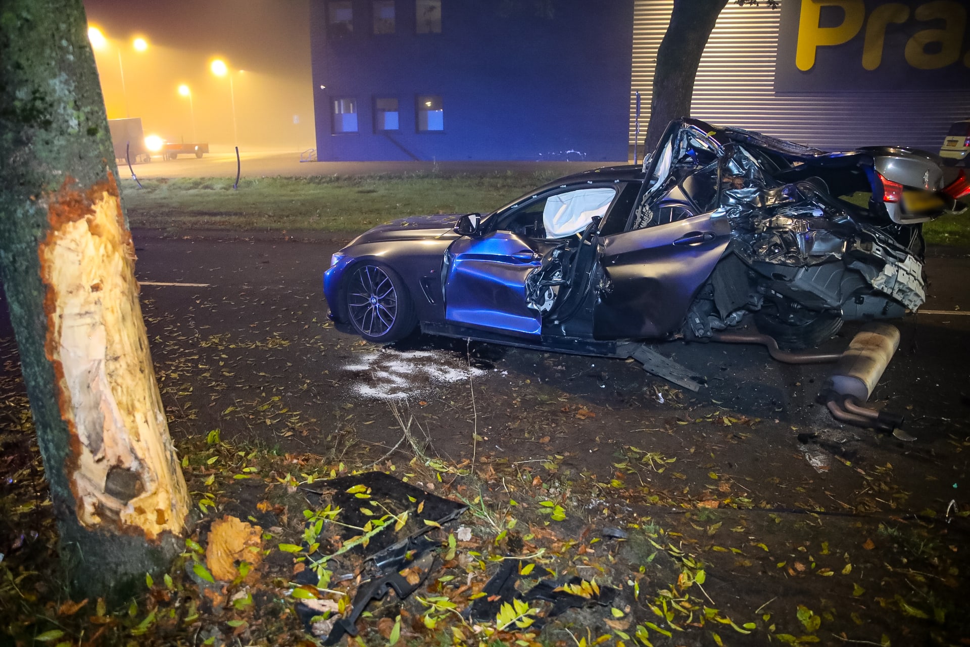 Man (27) crasht na achtervolging in Apeldoorn en overlijdt
