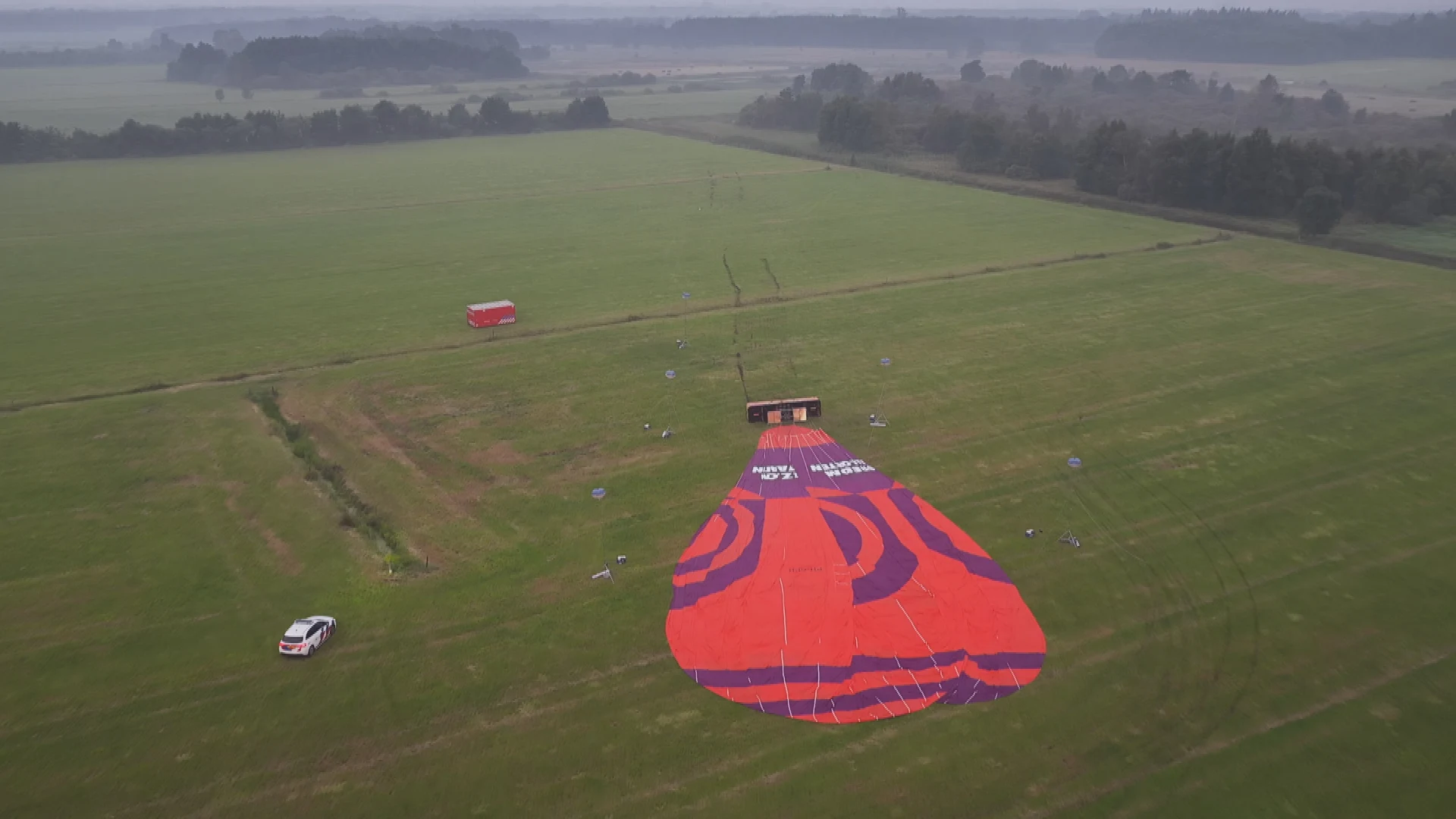 Drie van de vijf gewonden zwaargewond na ballonongeluk De Hoeve
