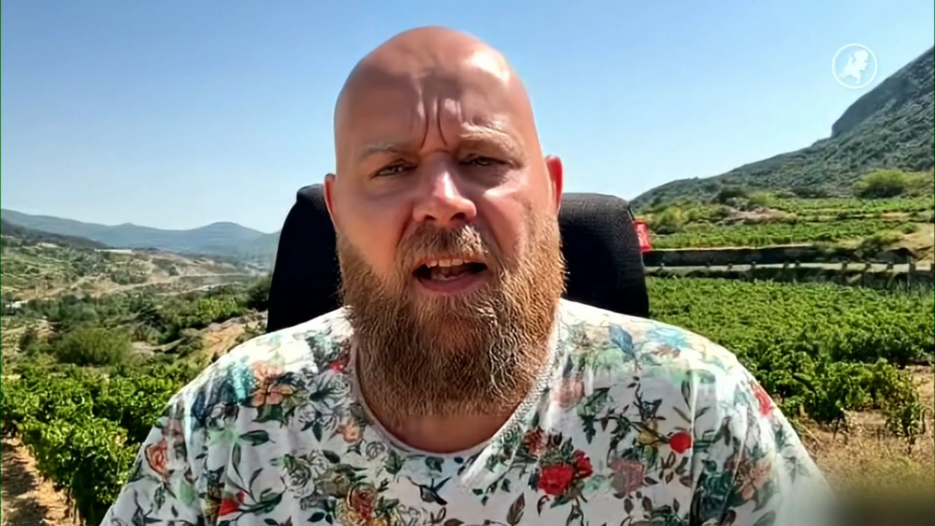 Franse wijnboeren in zak en as door bosbranden, oud-wijnboer Melle schiet ze te hulp