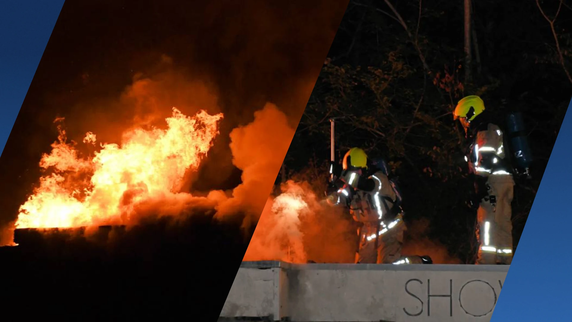 Grote brand in Axel: clubgebouw verwoest