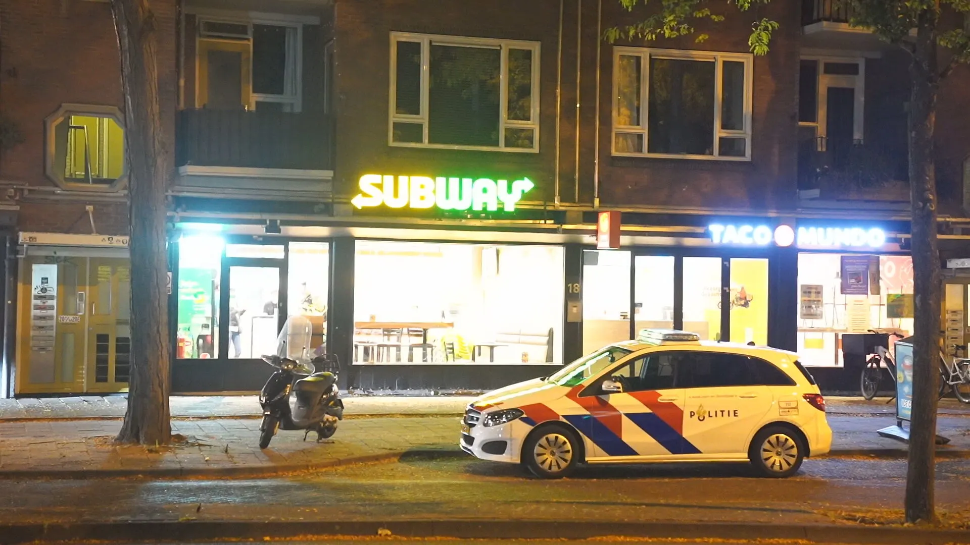 Geldspoor door Eindhoven na overval op broodjeszaak