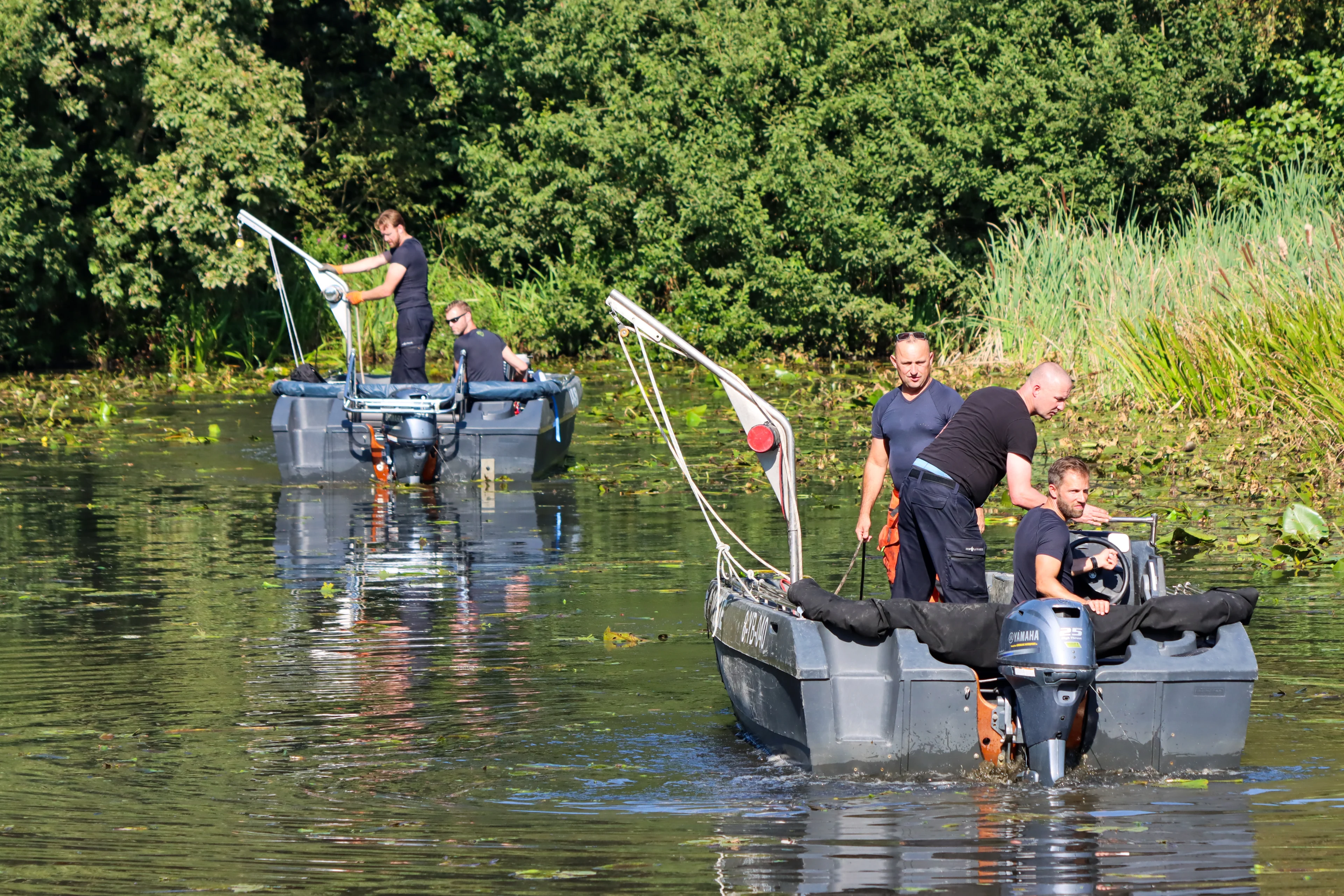 Politie zoekt in vijver naar mogelijk wapen waarmee Daan Mellée werd gedood