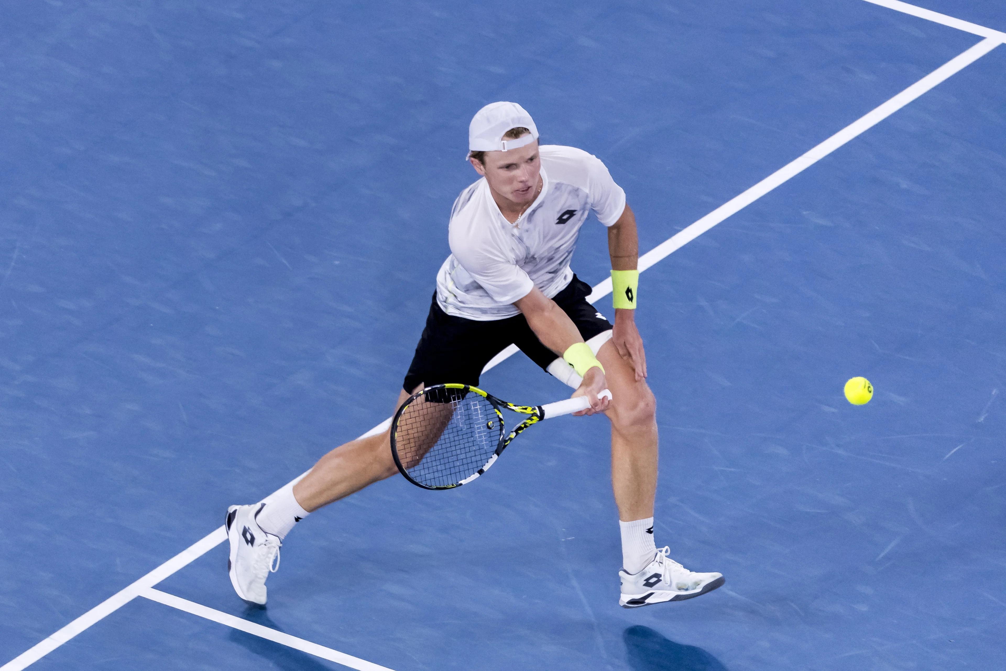 De Jong uitgeschakeld op Australian Open: 'Voelde als hand op mijn keel'