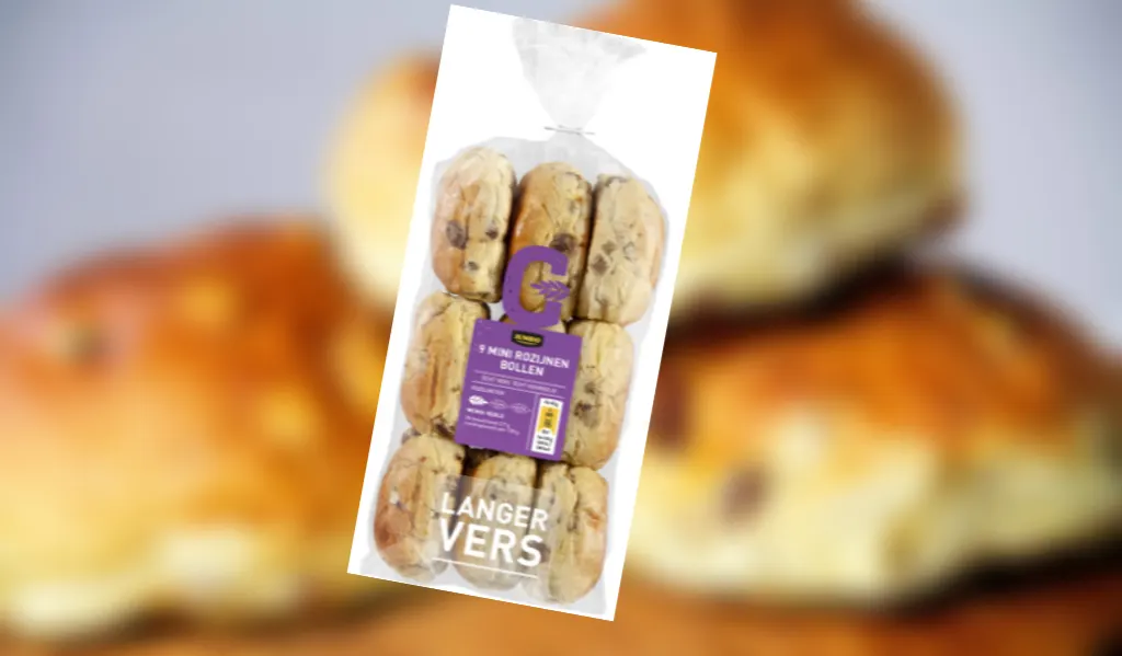 Jumbo roept rozijnenbollen terug, want mogelijk zitten er hele andere broodjes in