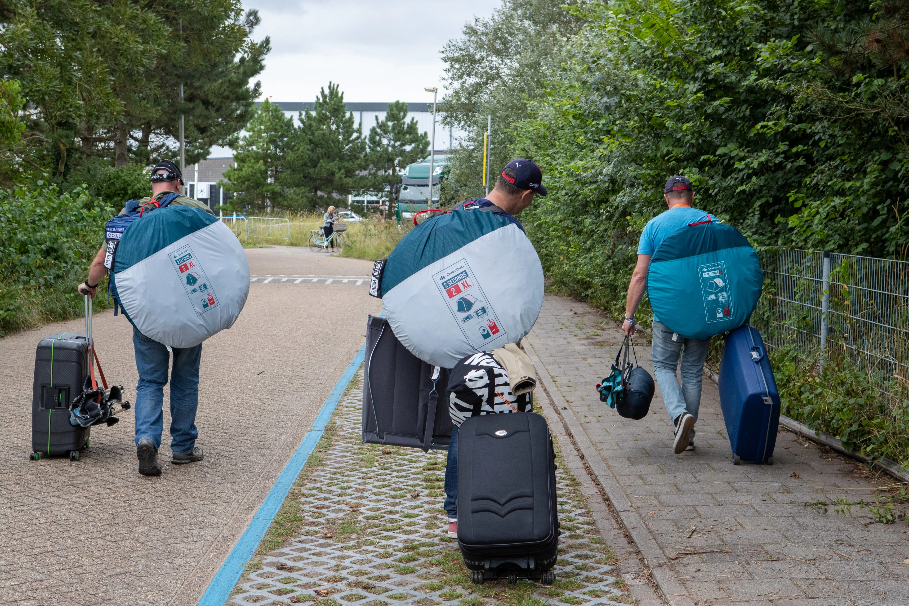 Eerste gasten klaar voor 'gezelligheid' op F1-camping Zandvoort
