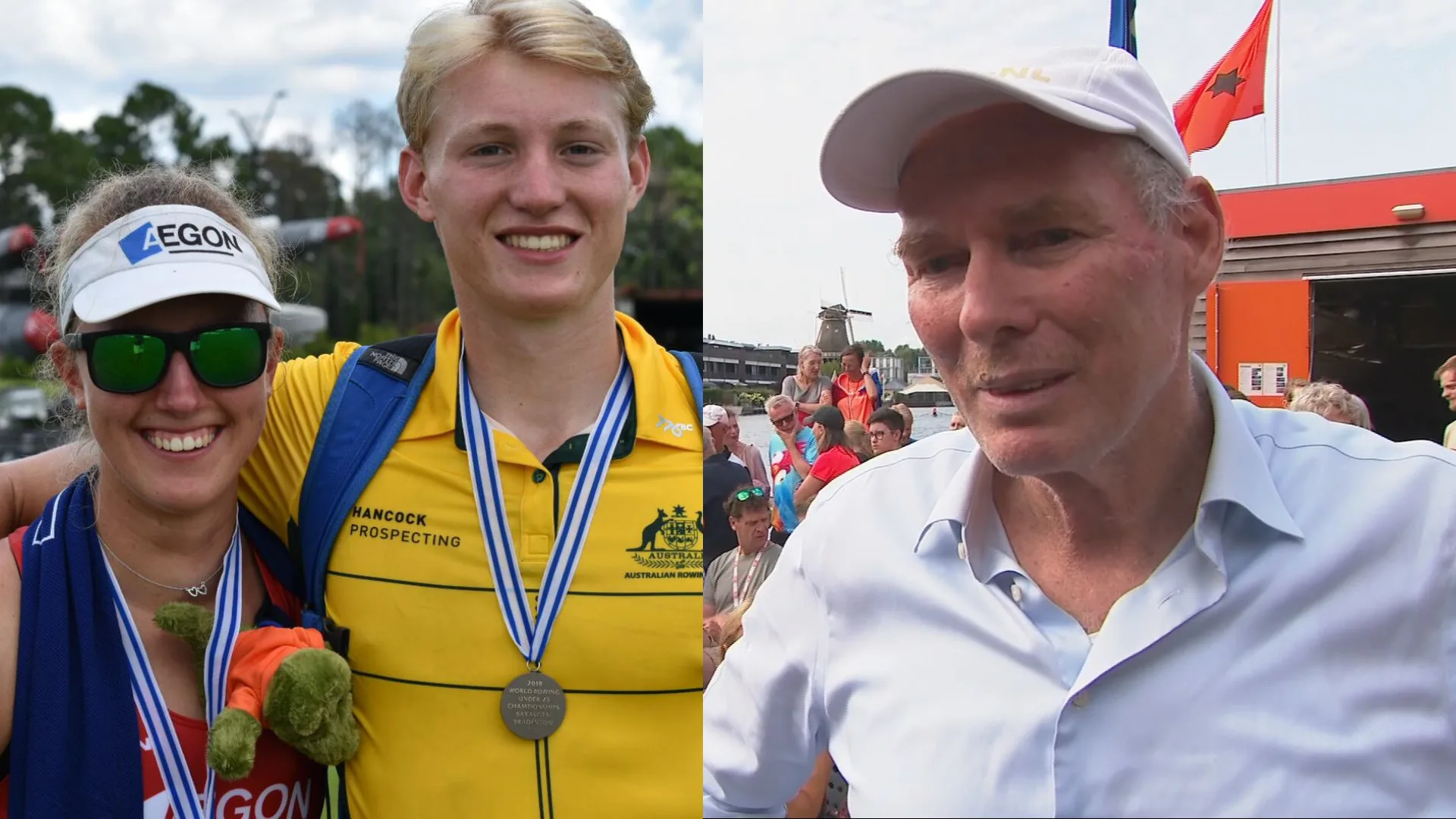 Ronald Florijn apetrots op dochter Karolien en zoon Finn na gouden medailles