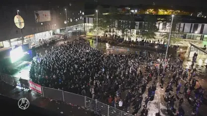 Zeven arrestaties bij stadion Willem II in Tilburg