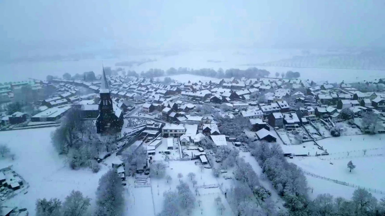 Sneeuw trekt vanuit westen het land in: 'Kans op wit landschap'