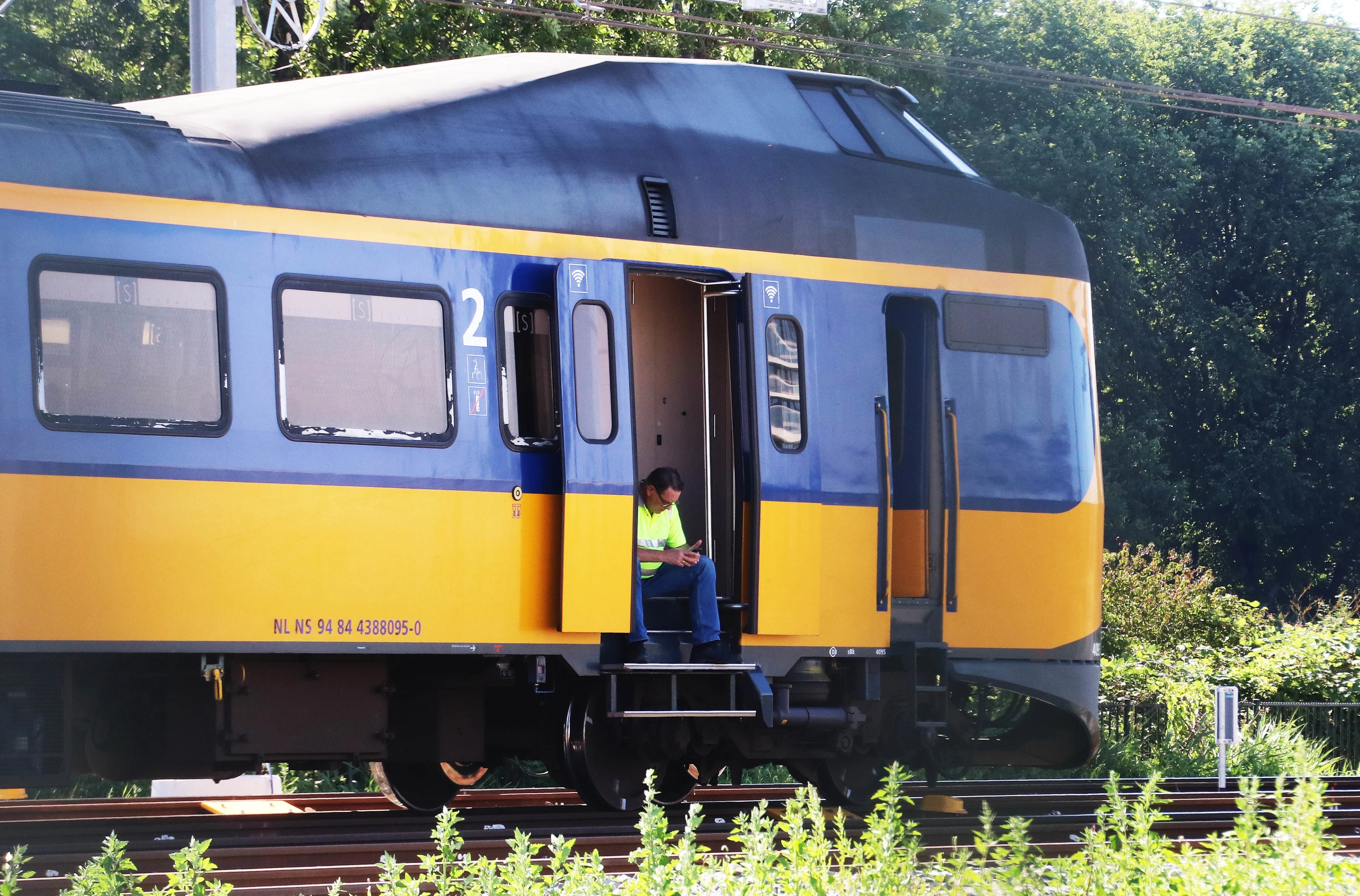 Trein stilgevallen bij Den Dolder: reizigers zitten ruim een uur in hitte