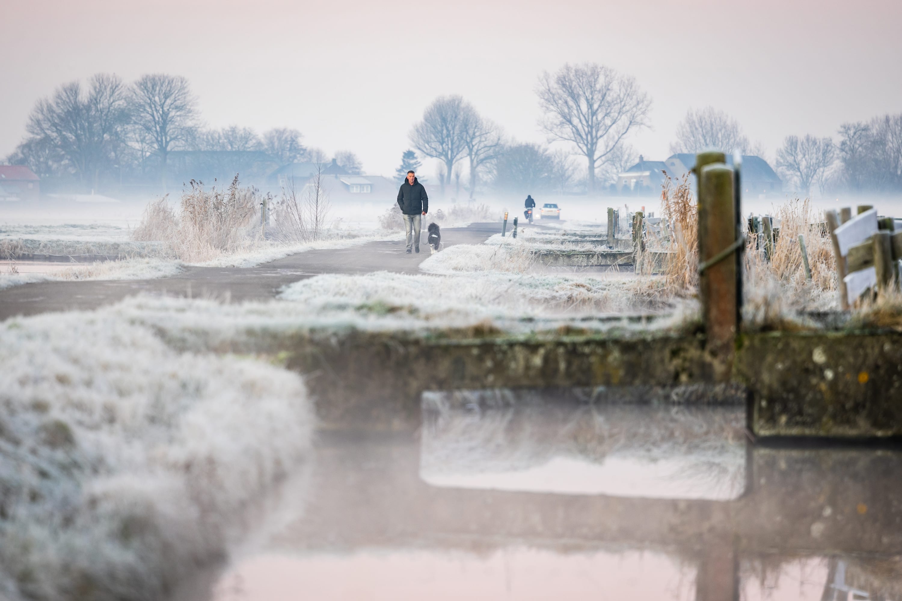 Toch een witte kerst? Kou en vorst zorgen voor winters landschap